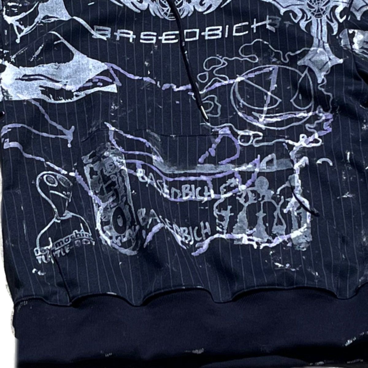 Other Basedbich 1of1 mens pinstripe hoodie M Size US M / EU 48-50 / 2 - 9 Thumbnail