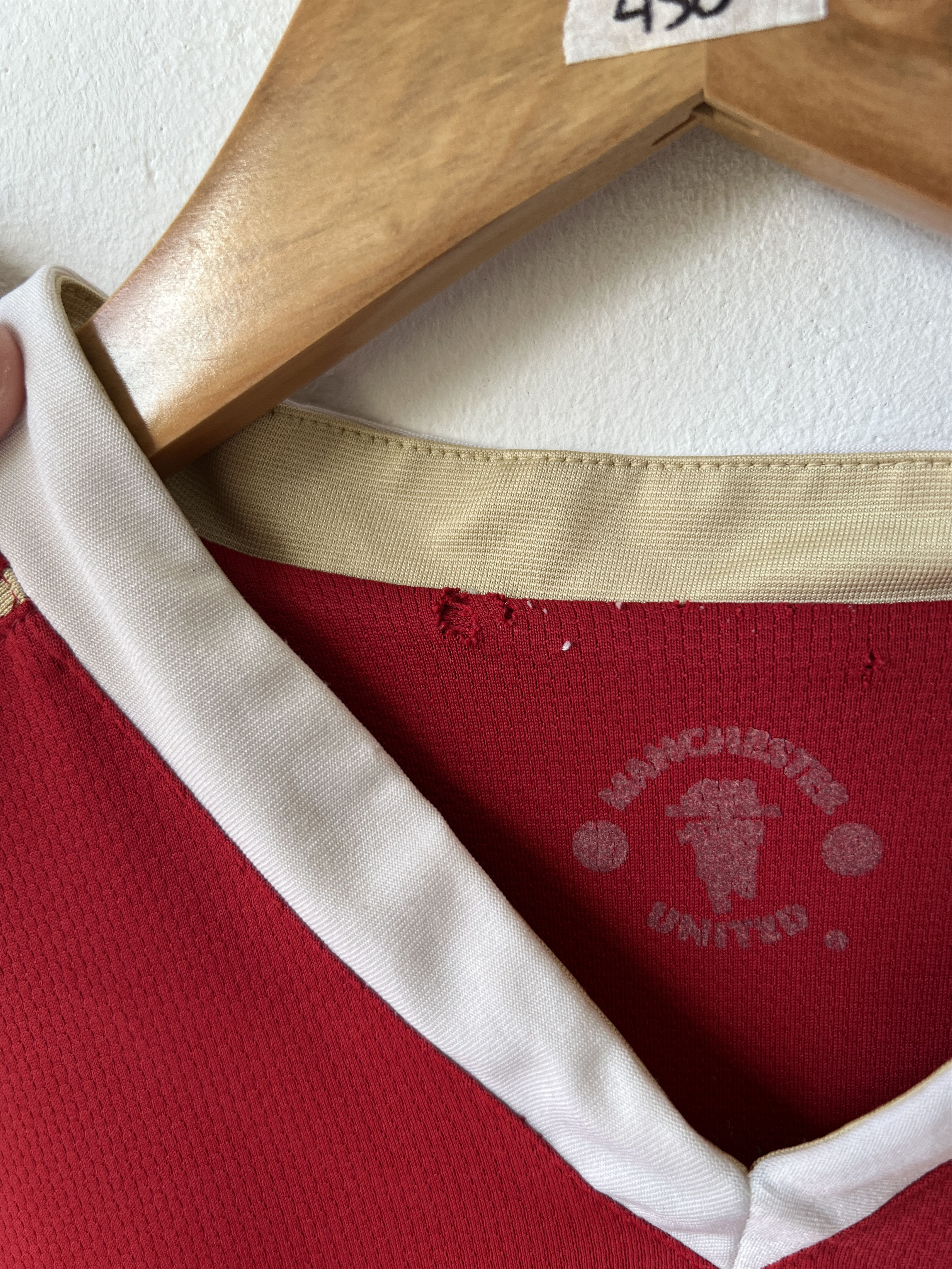 Nike (L) Manchester United 2006-07 Home Shirt Ferdinand #5 Kit Size US L / EU 52-54 / 3 - 6 Thumbnail