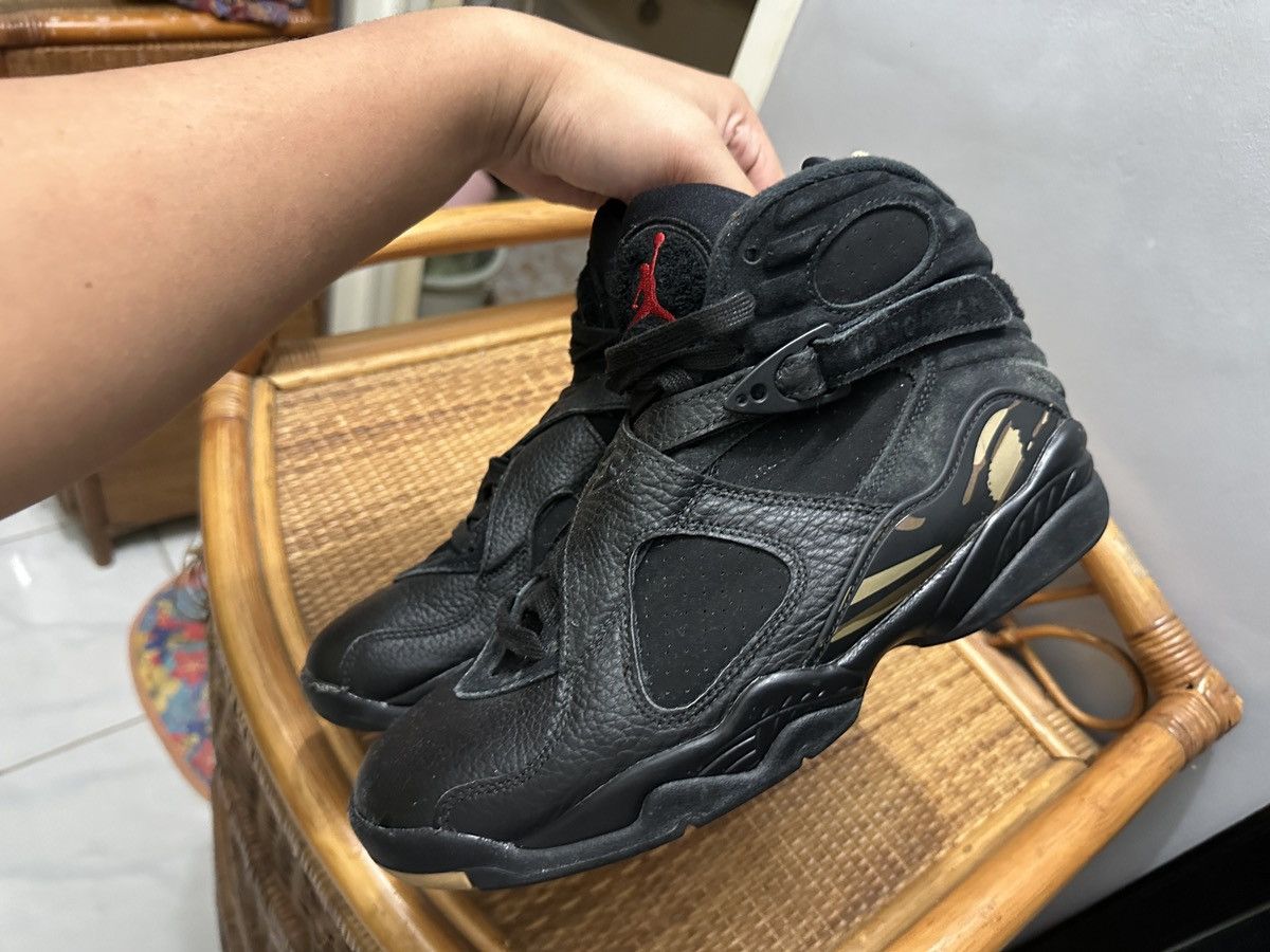 Drake × Jordan Brand × Nike Jordan 8 Ovo Black Size US 8.5 / EU 41-42 - 2 Thumbnail