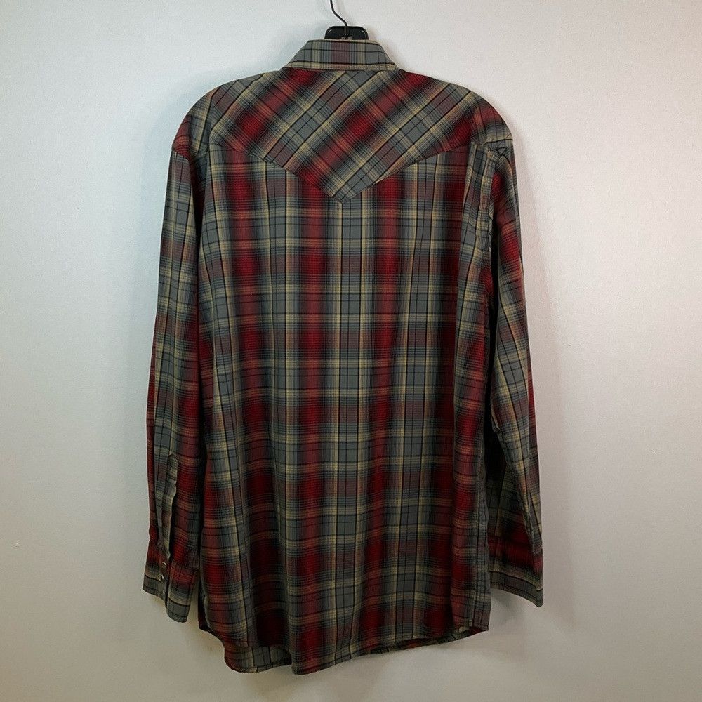 Pendleton × Vintage PENDLETON Frontier Long Sleeve Western Yoke Shirt Red Plaid Size US M / EU 48-50 / 2 - 3 Thumbnail