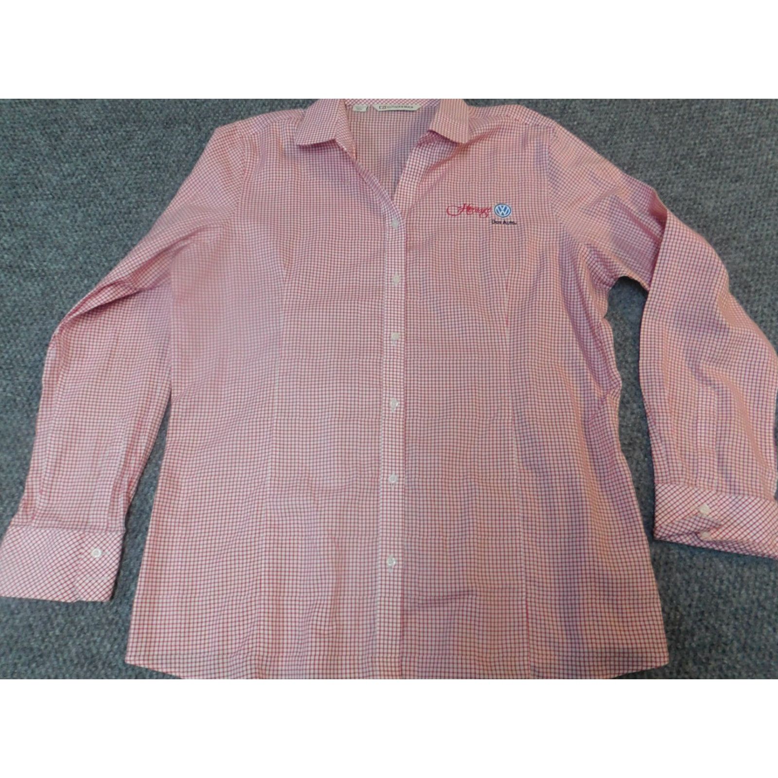 Cutter & Buck Cutter & Buck Womens shirt 2XL plaid red button down long sleeve collar casual breathable 100% cotton polo regular not vintage Womens Size XXL / US 16-18 / IT 52-54 - 2 Thumbnail