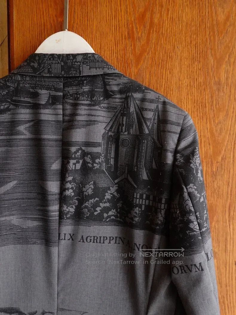 Comme des Garcons black embellished hem blazer by cdg homme plus. Size US S / EU 44-46 / 1 - 6 Thumbnail