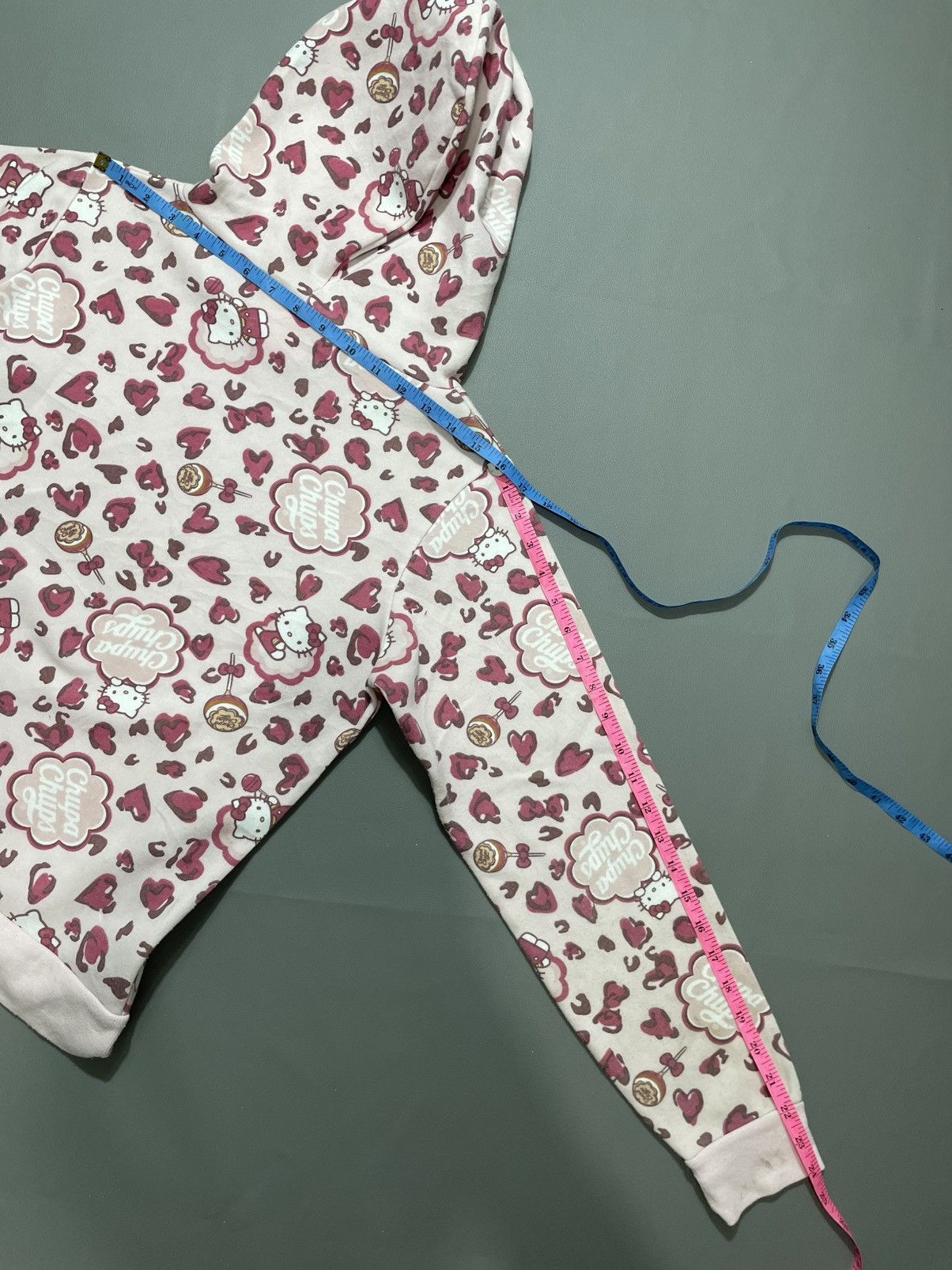 Hysteric Glamour Chupa Chups Hello kitty Hoodie full Printed hysteric style Size L / US 10 / IT 46 - 8 Thumbnail
