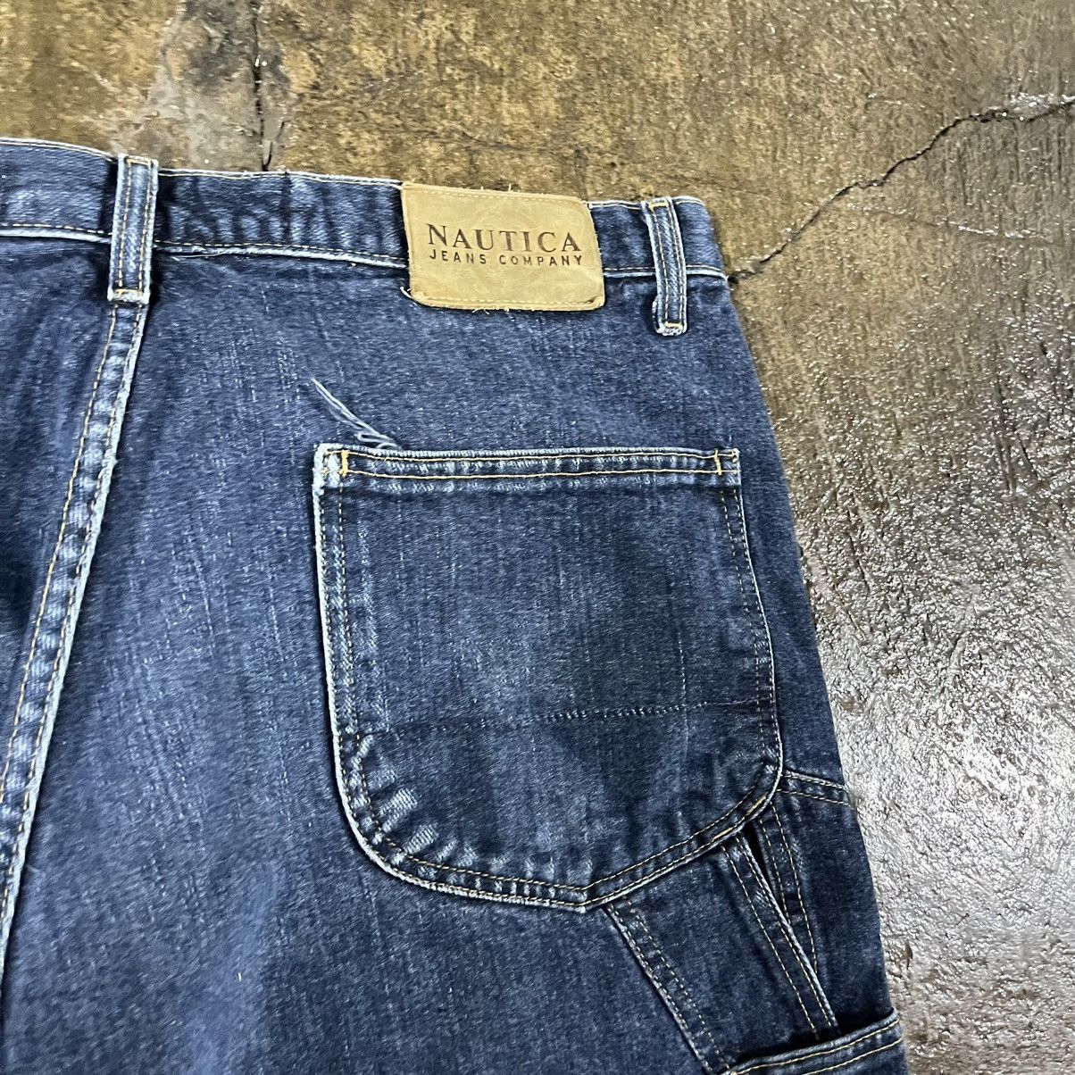 JNCO × Nautica × Vintage Crazy Vintage Y2K Nautica Carpenter Jeans Baggy Skater Size US 38 / EU 54 - 6 Thumbnail