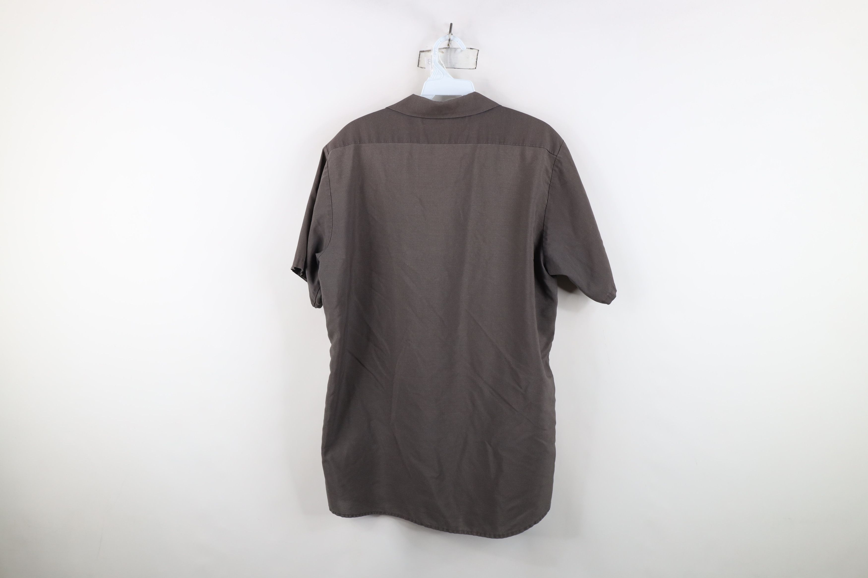 Vintage Vintage 90s Streetwear Workwear Mechanic Button Shirt Size US M / EU 48-50 / 2 - 11 Thumbnail