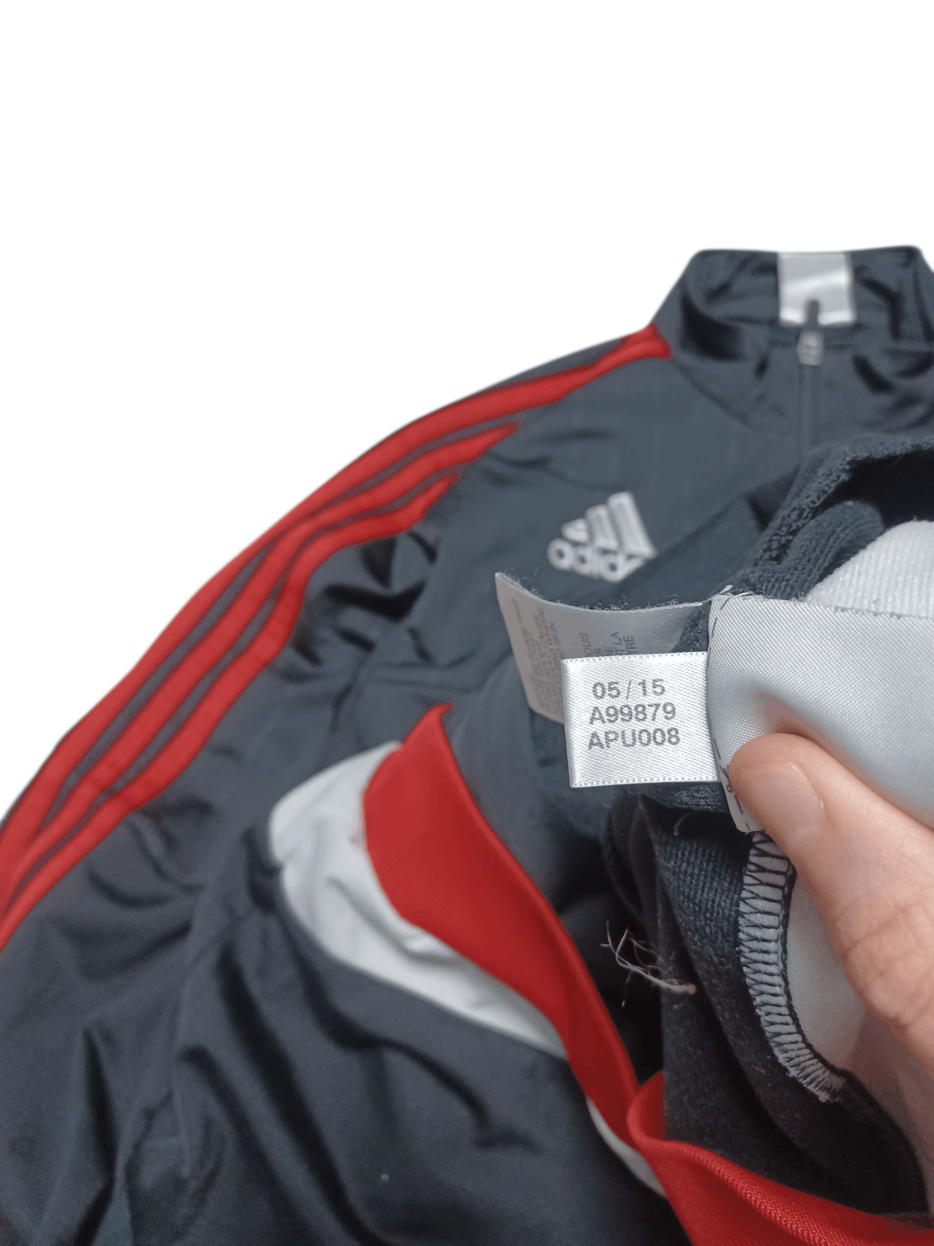 Adidas BENFICA ADIDAS VINTAGE 2015 SOCCER TRACK JACKET Size US S / EU 44-46 / 1 - 5 Thumbnail