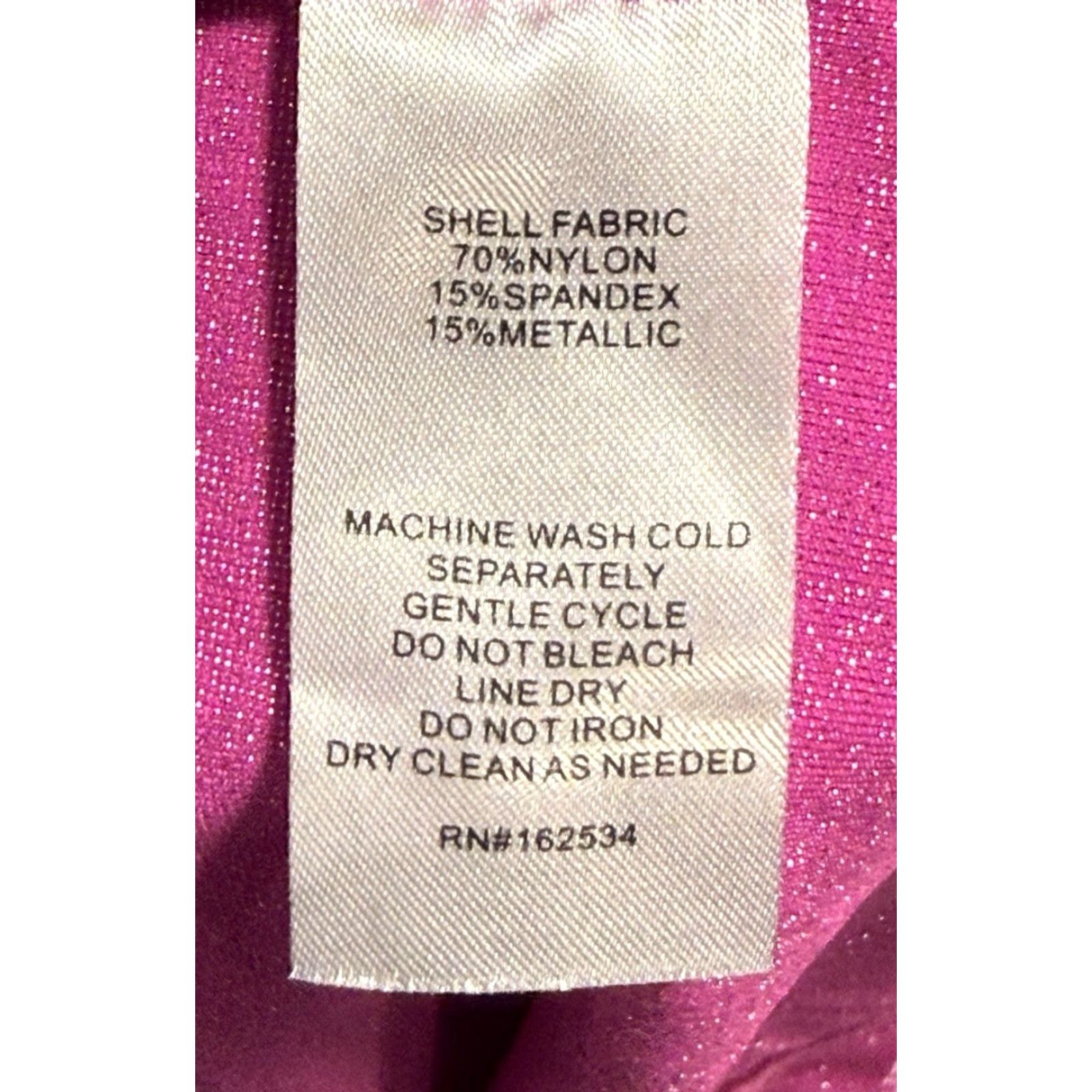 Vintage VINTAGE Emily McCarthy Tessa Turtleneck Rose Violet M Long Sleeve Nylon Spandex Womens Size M / US 6-8 / IT 42-44 - 8 Thumbnail