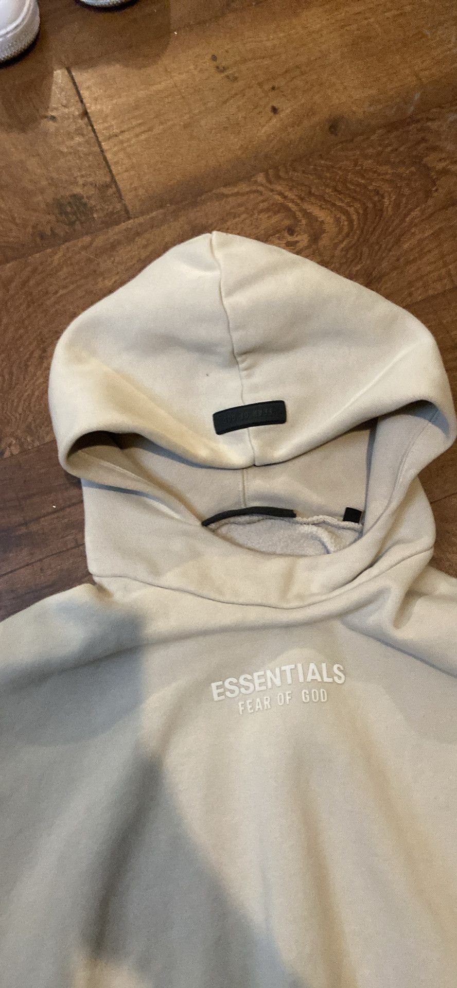 Essentials Fear of God Essentials Beige Bonded Hoodie Size US S / EU 44-46 / 1 - 3 Thumbnail