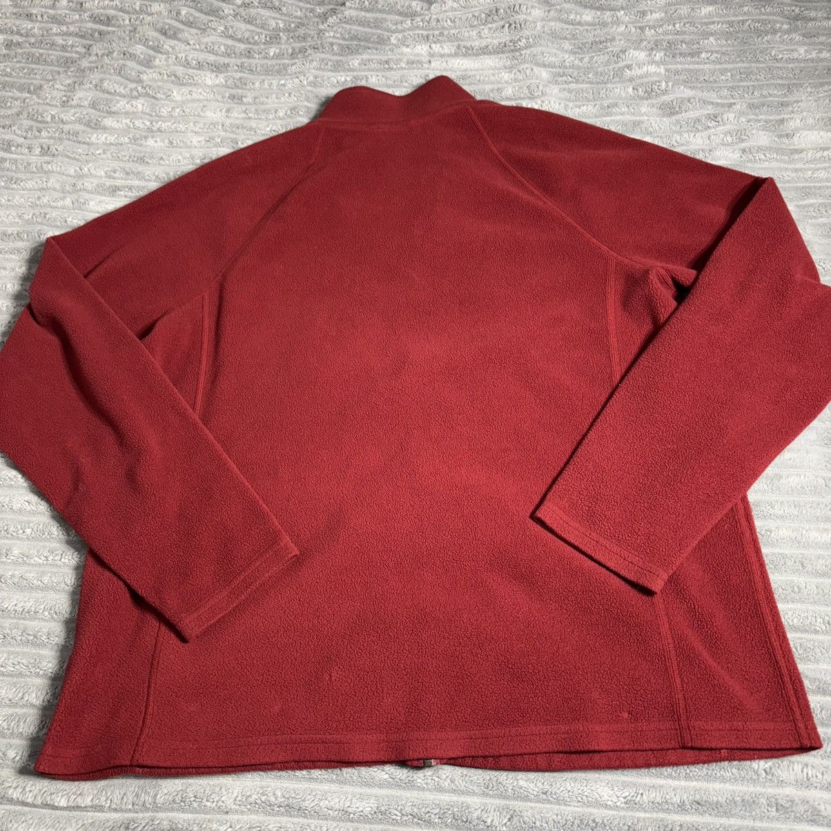 L.L. Bean LL Bean fleece Full zip Sweatshirt Men XL Red Mock Neck Size US XL / EU 56 / 4 - 8 Thumbnail
