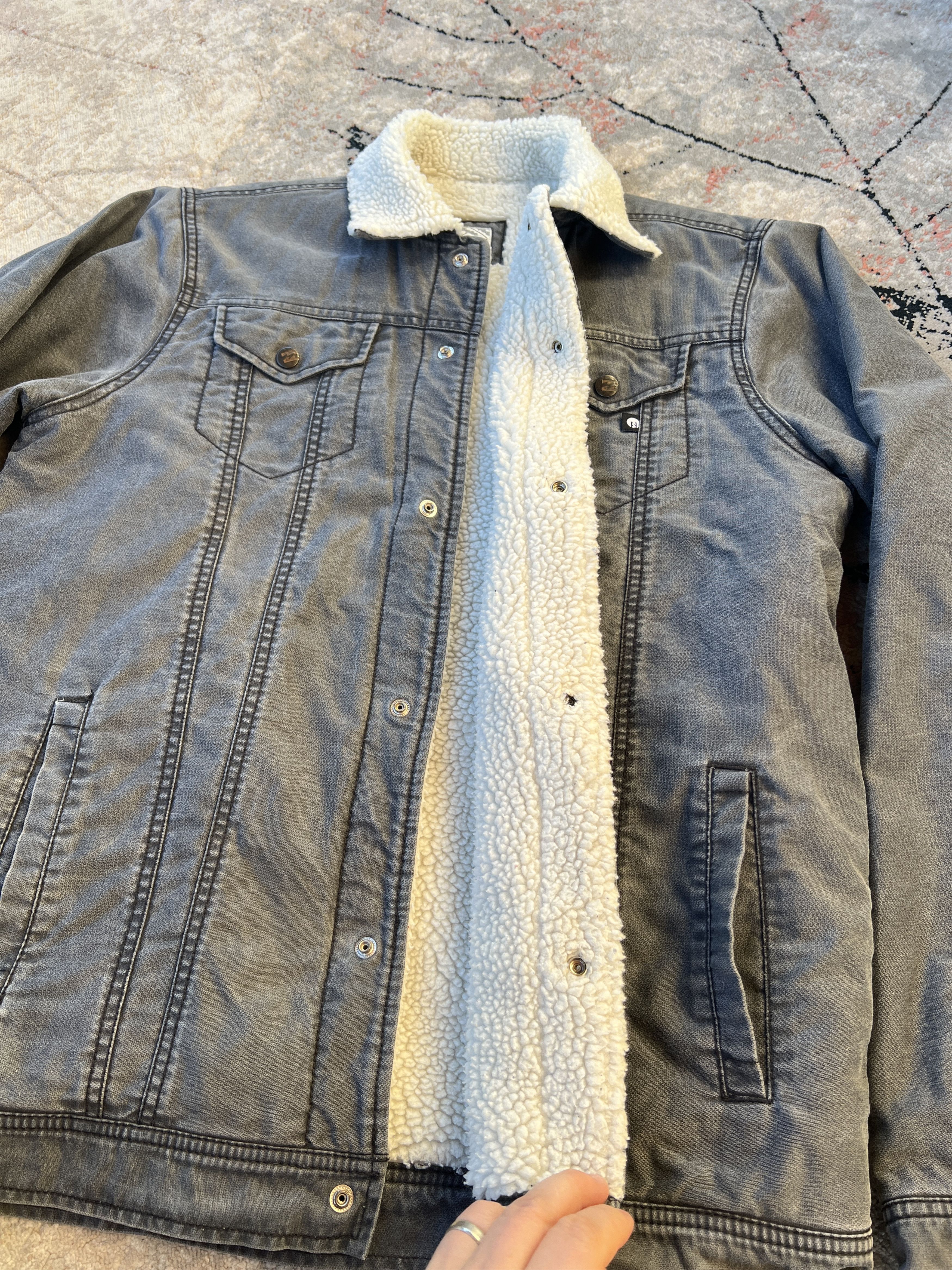 Billabong Billabong Sherpa Jacket Size US L / EU 52-54 / 3 - 3 Thumbnail