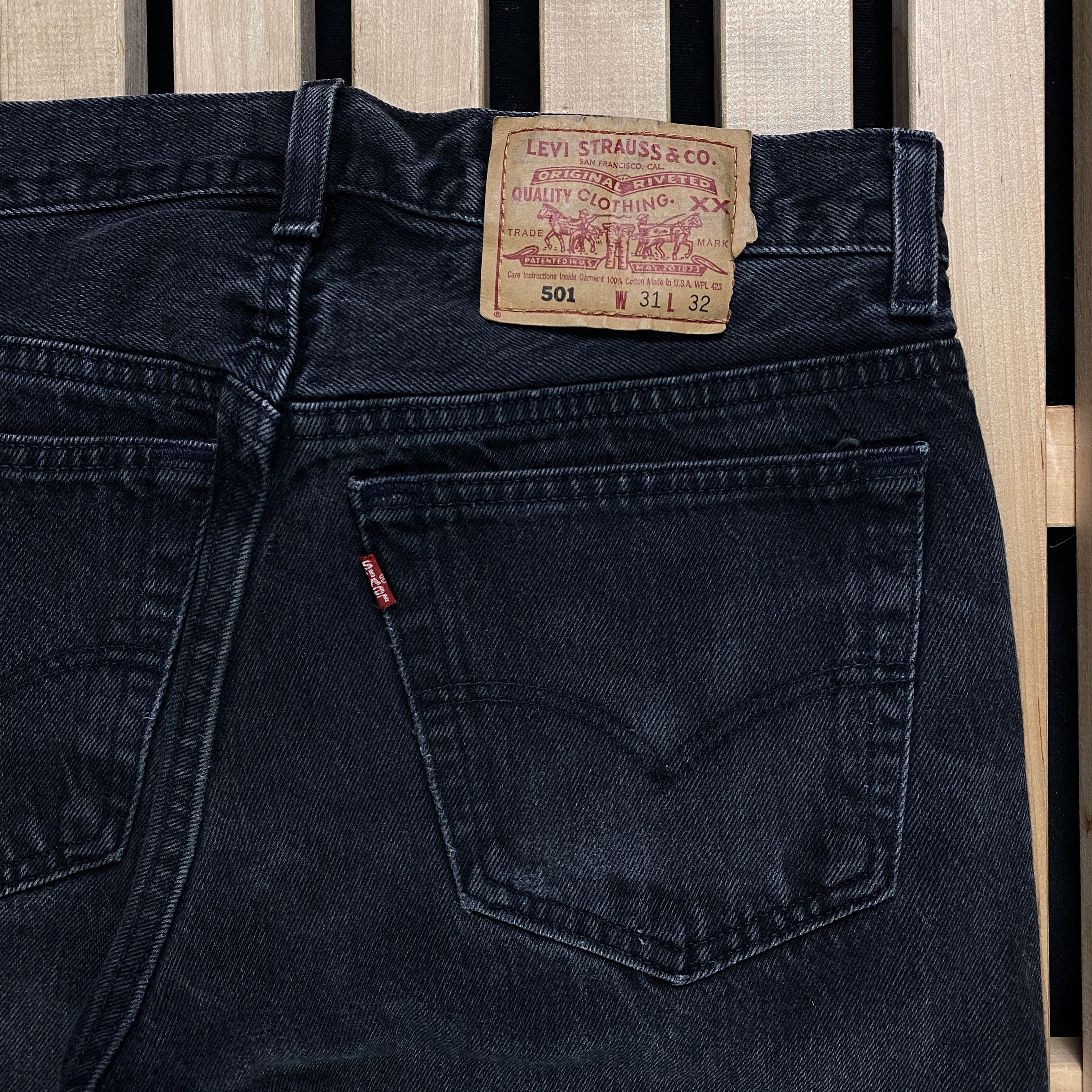 Levi's × Levi's Vintage Clothing × Vintage Mens Jeans Denim Levis 501 USA Vintage Size 31 Size US 31 - 5 Thumbnail