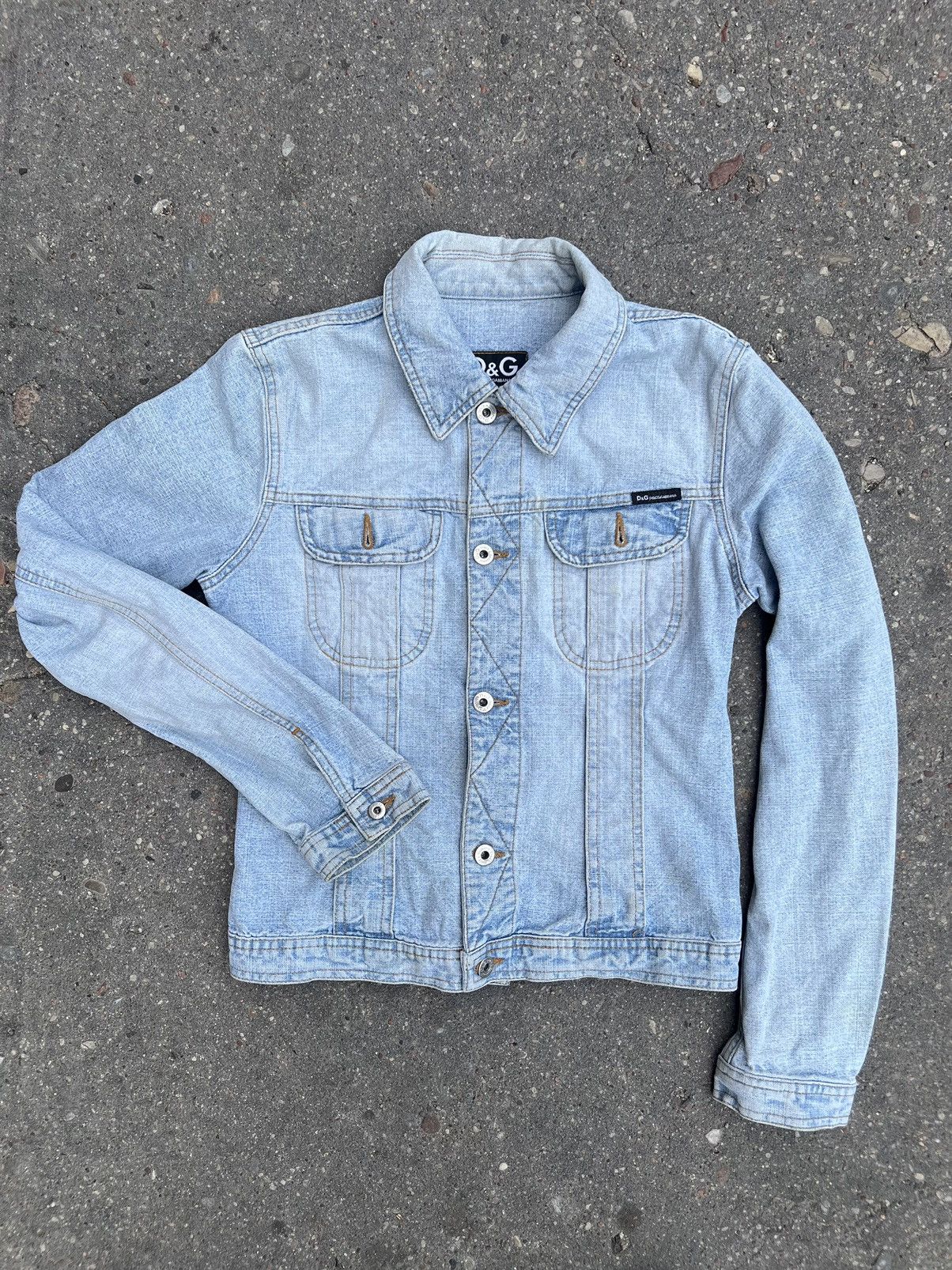 Dolce & Gabbana × Vintage Denim jacket dolce & gabbana vintage Size S / US 4 / IT 40 - 1 Thumbnail