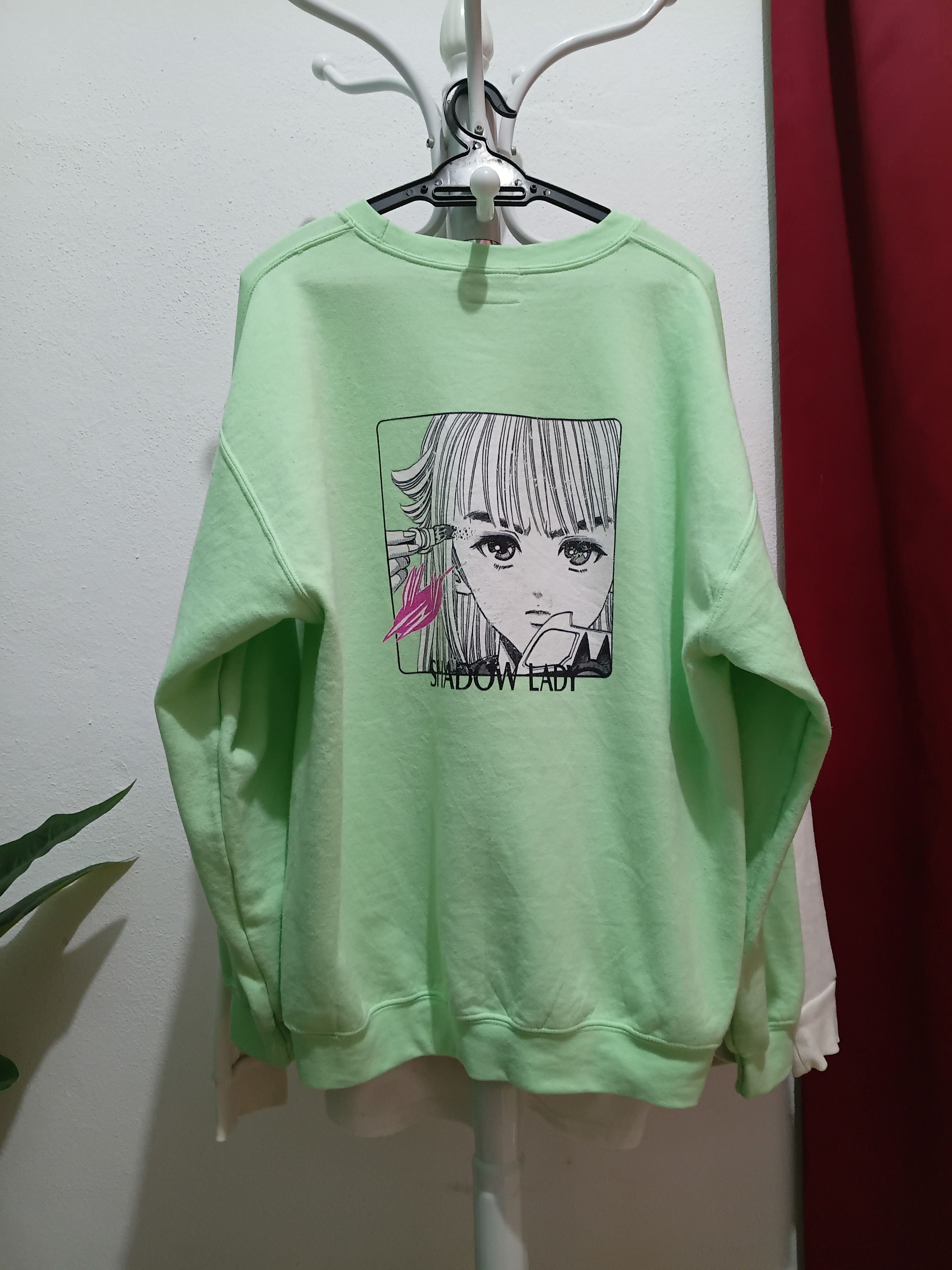Anime Shadow Lady Anime Crewneck Sweatshirts Size US L / EU 52-54 / 3 - 5 Thumbnail