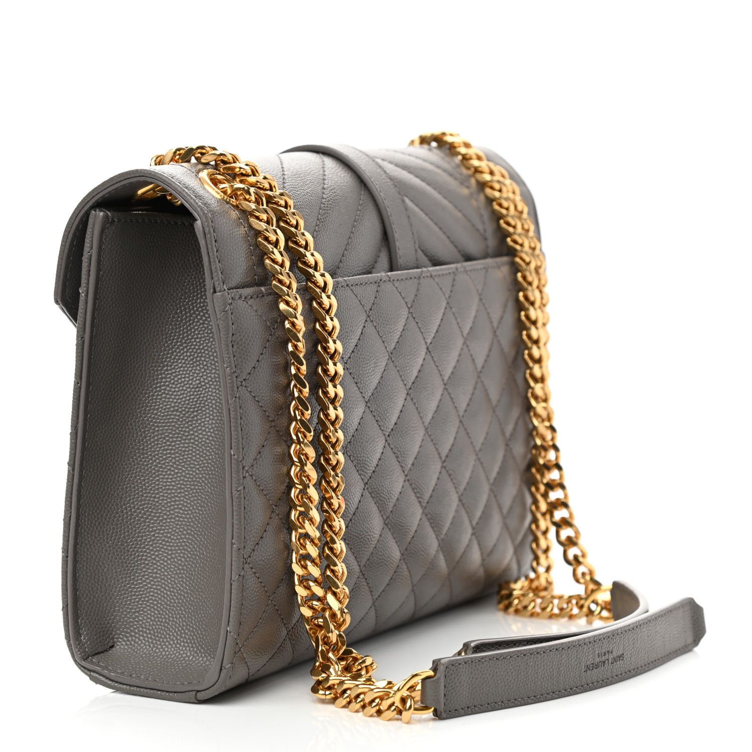 Saint Laurent Paris o1b1hav110225 Size: OS / Envelope Medium Shoulder Bag Grey Size ONE SIZE - 4 Thumbnail