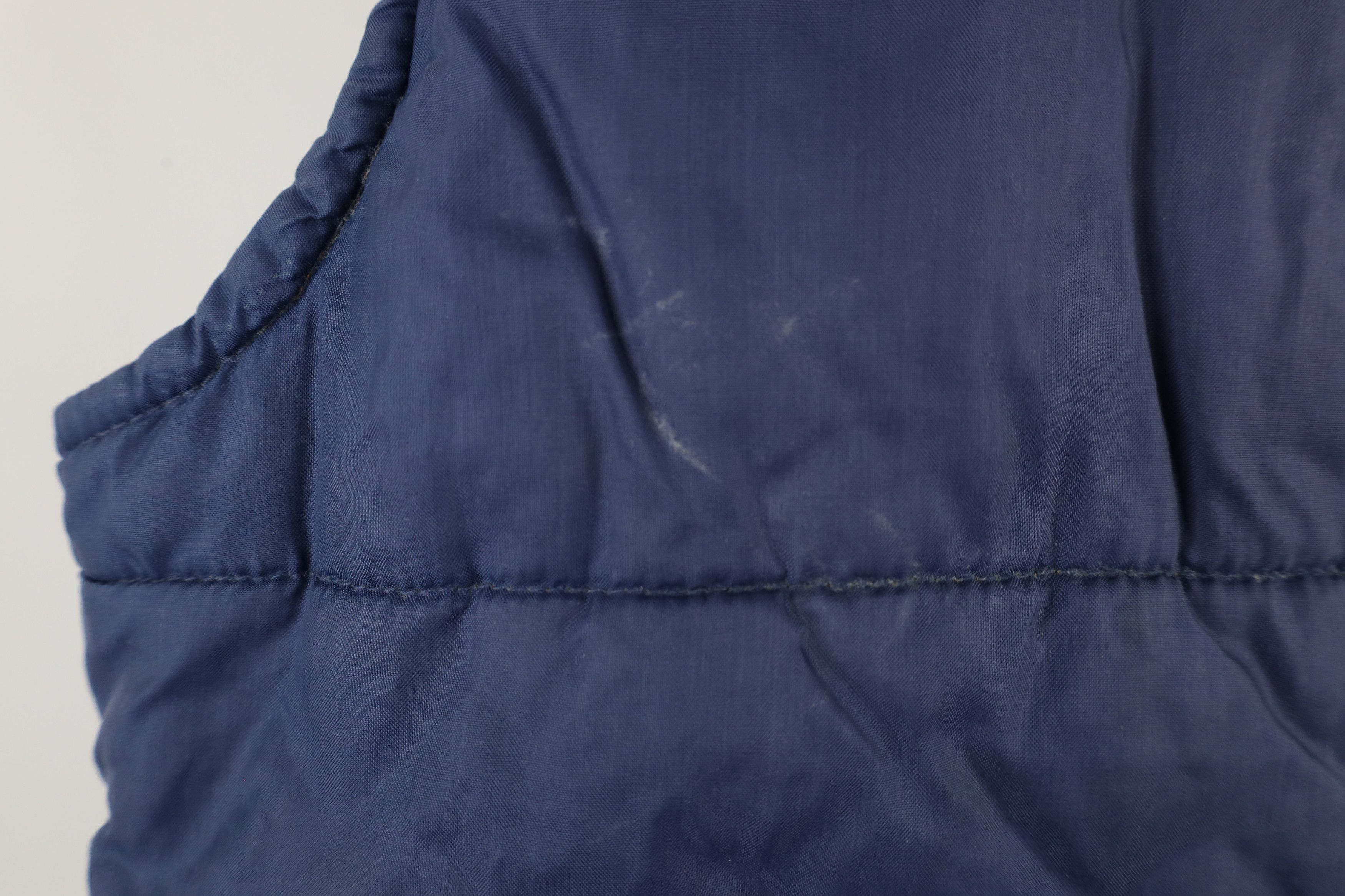 Vintage Vintage 70s Streetwear Button Puffer Vest Jacket Blue Size US M / EU 48-50 / 2 - 6 Thumbnail