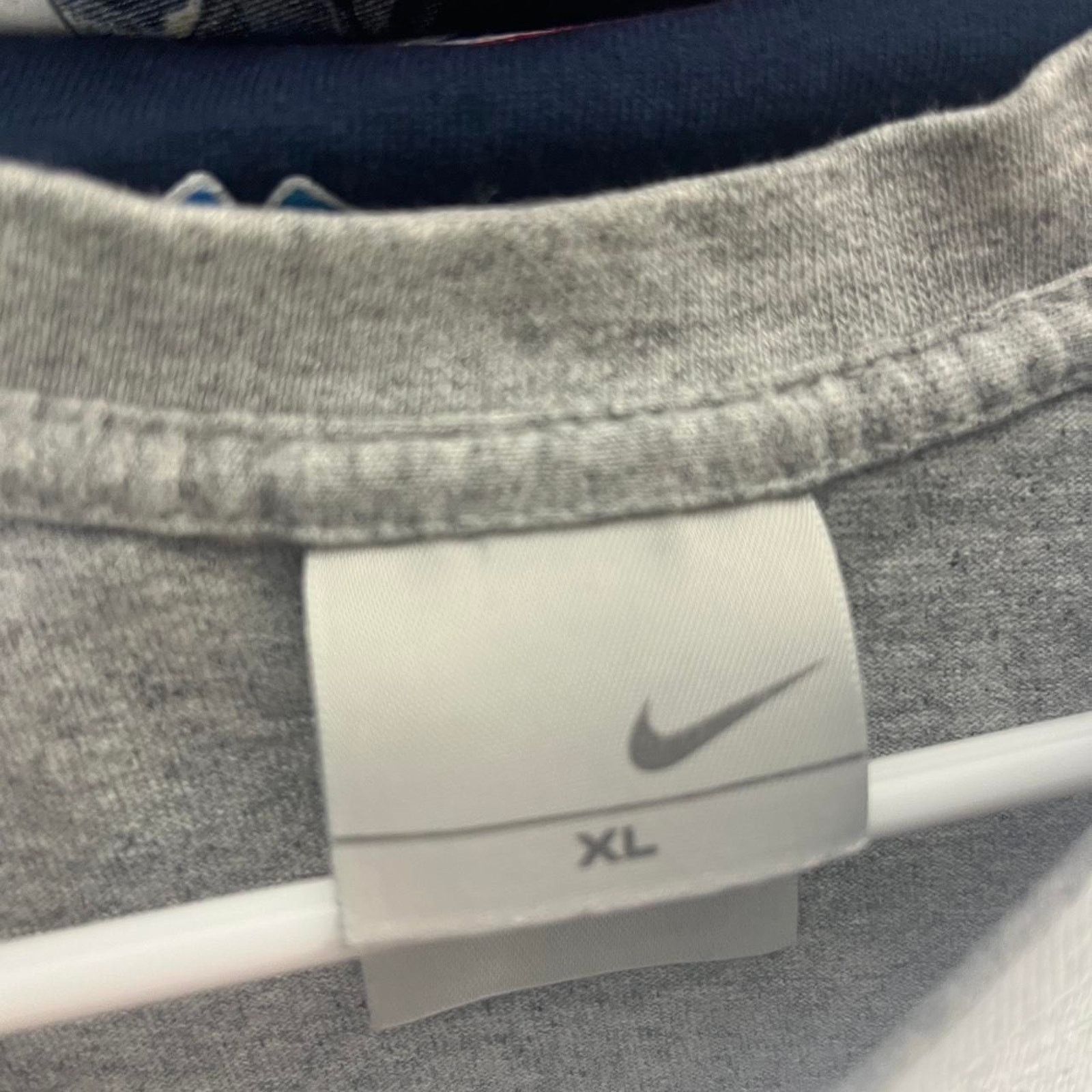 Nike Y2k nike grey football shirt Size US XL / EU 56 / 4 - 2 Thumbnail