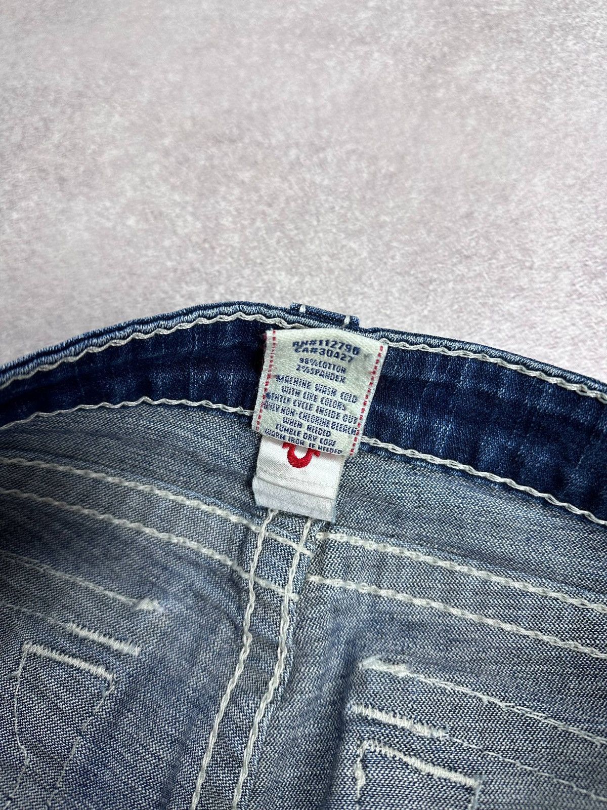 True Religion Vintage True Religion Big Stitch Y2K Jeans Pants 30 Size US 30 / EU 46 - 7 Thumbnail