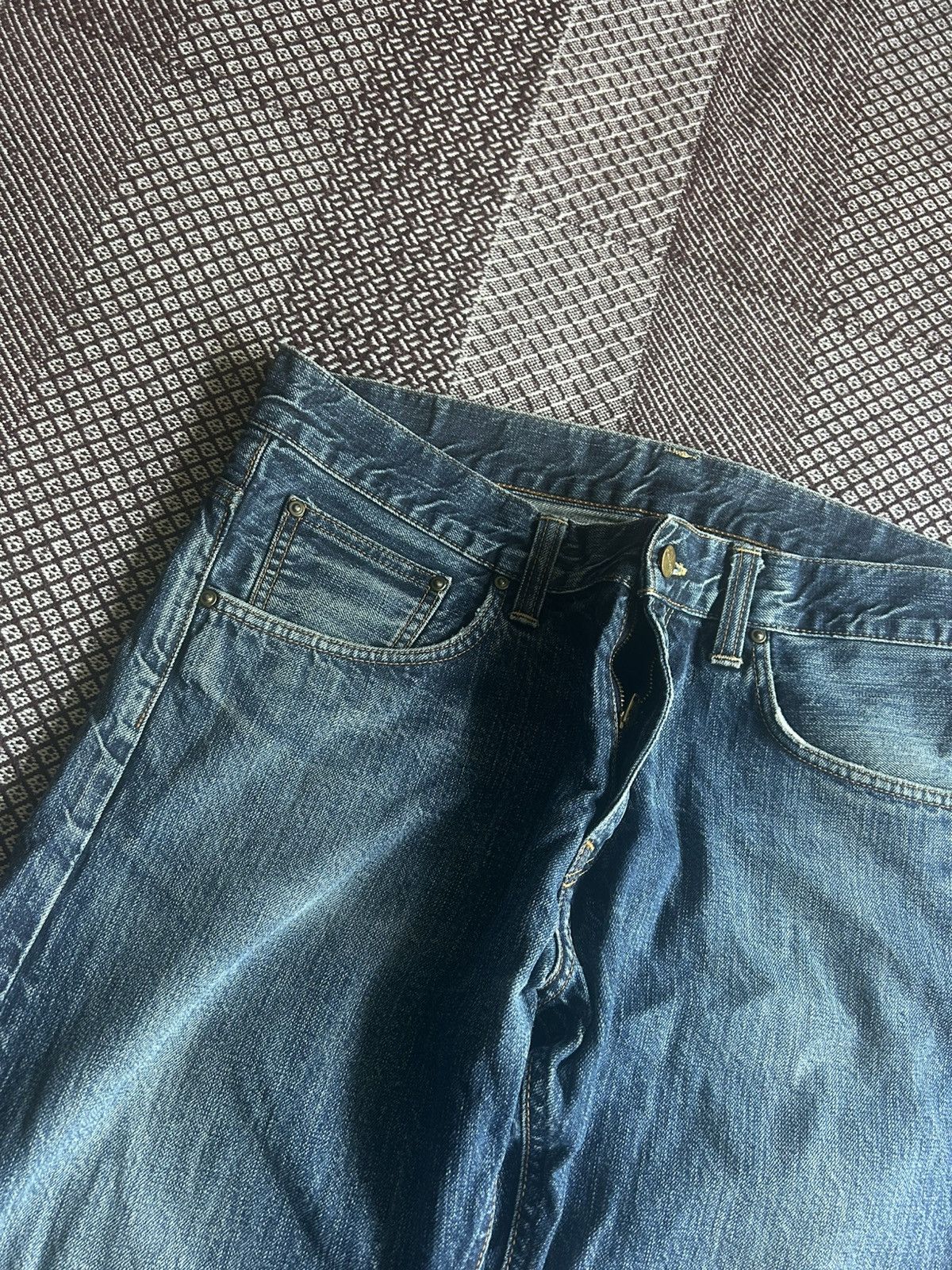 Carhartt Vintage Carhartt Bronco Pant Jeans Distressed Size 34 Baggy Size US 34 / EU 50 - 9 Thumbnail