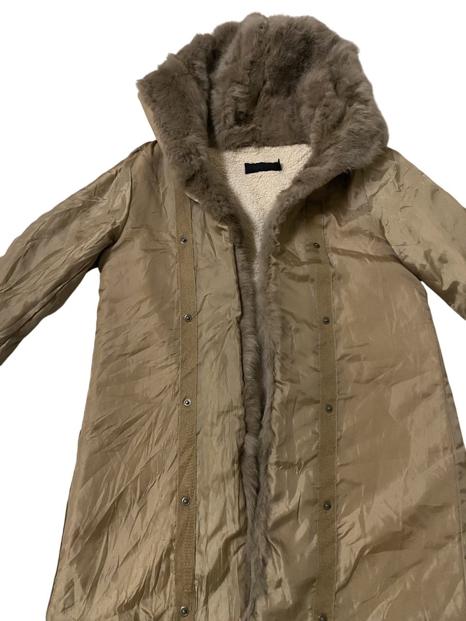 And A And A Rabbit Fur Open Hoodie Jacket Size US M / EU 48-50 / 2 - 6 Thumbnail