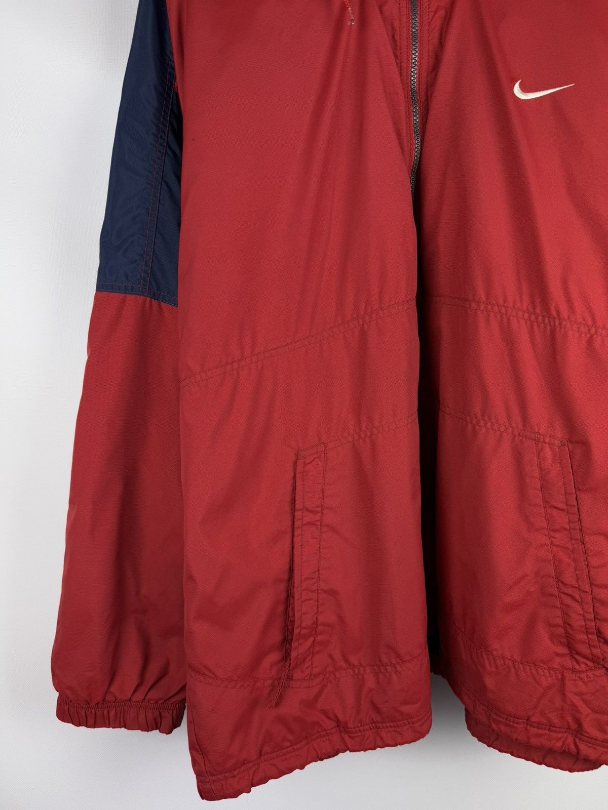 Nike Nike Vintage Y2K 90s Men’s 1/2 Zip Hooded Anorak Jacket Size US XL / EU 56 / 4 - 4 Thumbnail