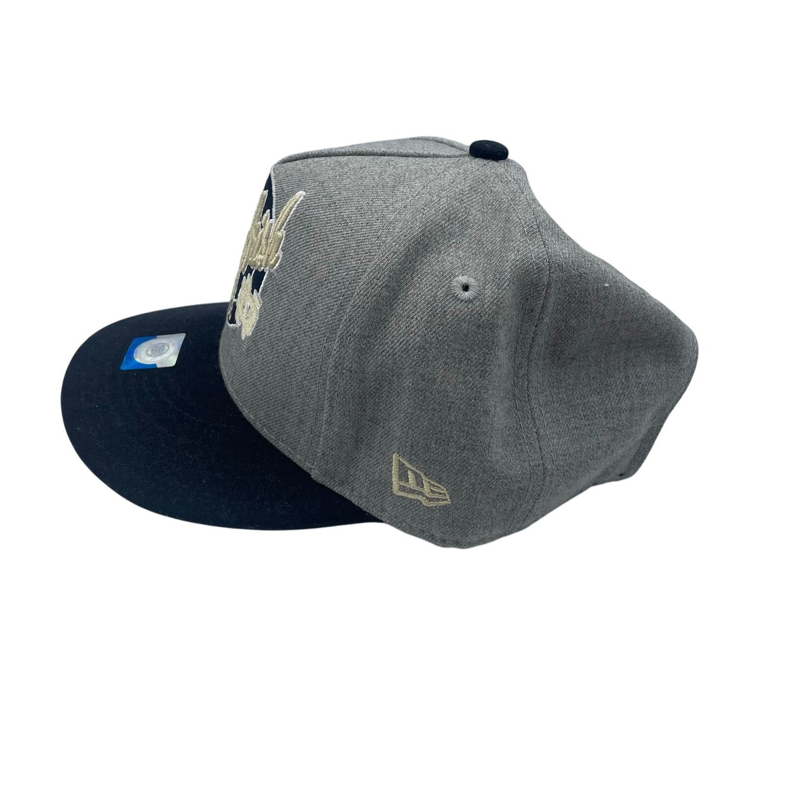 New Era Notre Dame Fighting Irish New Era Hat Gray Medium Large Size ONE SIZE - 3 Thumbnail