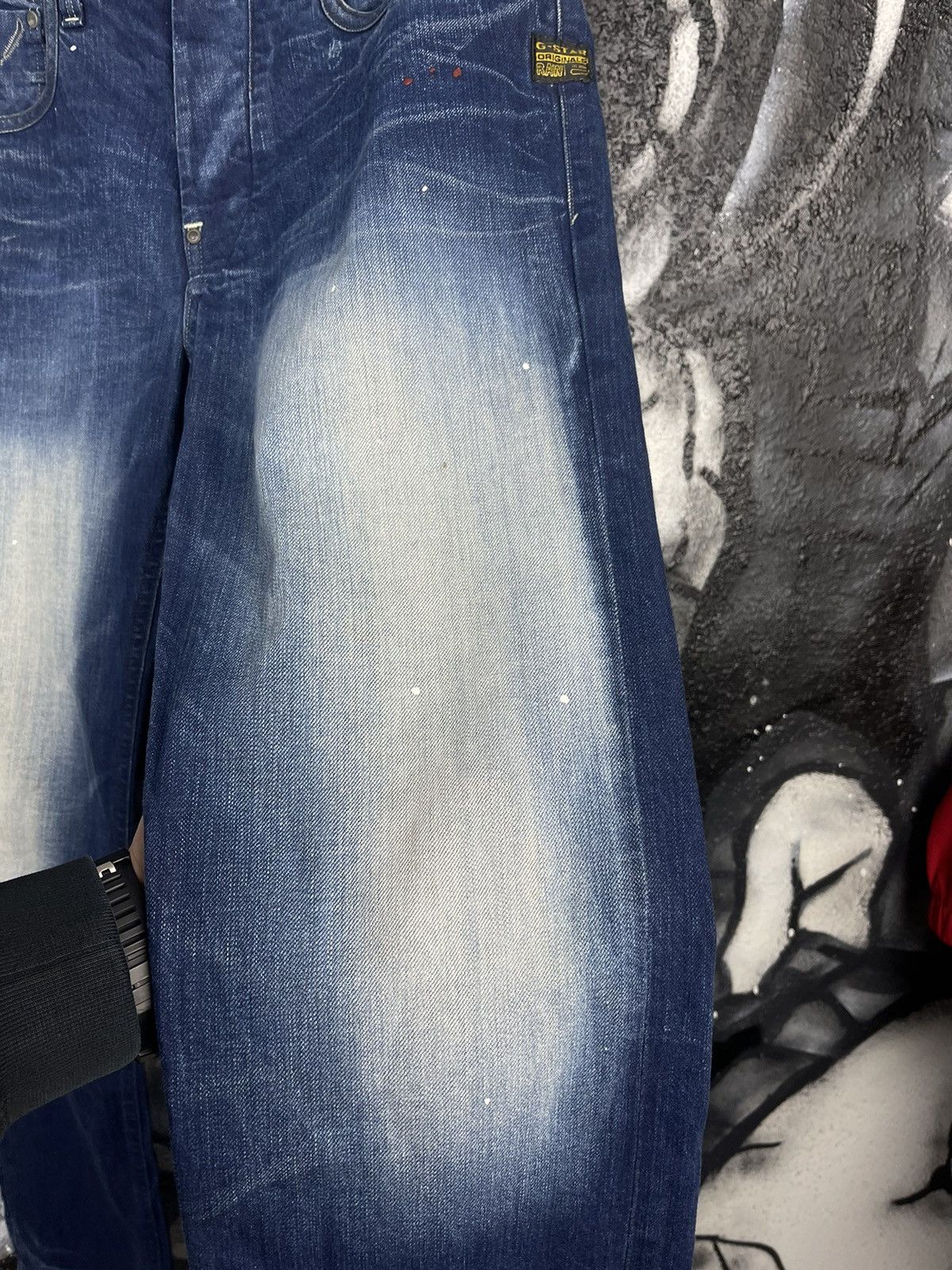 G-Star × Vintage G Star RAW 01 Attacc Straight Vintage Jeans Men’s Size 32/32 Size US 32 / EU 48 - 10 Thumbnail