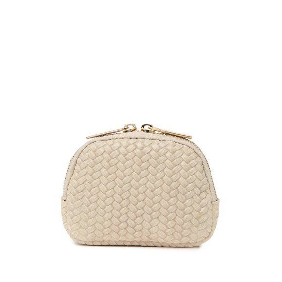 Other Persaman New York Marianna Woven Beige Leather Mini Clutch Size ONE SIZE - 4 Thumbnail