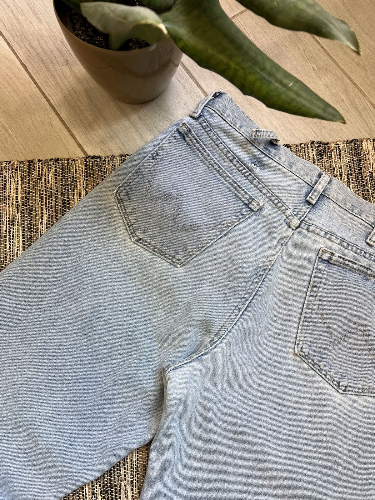Vintage × Wrangler Vintage Wrangler Jeans washed distressed denim blue Size US 34 / EU 50 - 10 Thumbnail