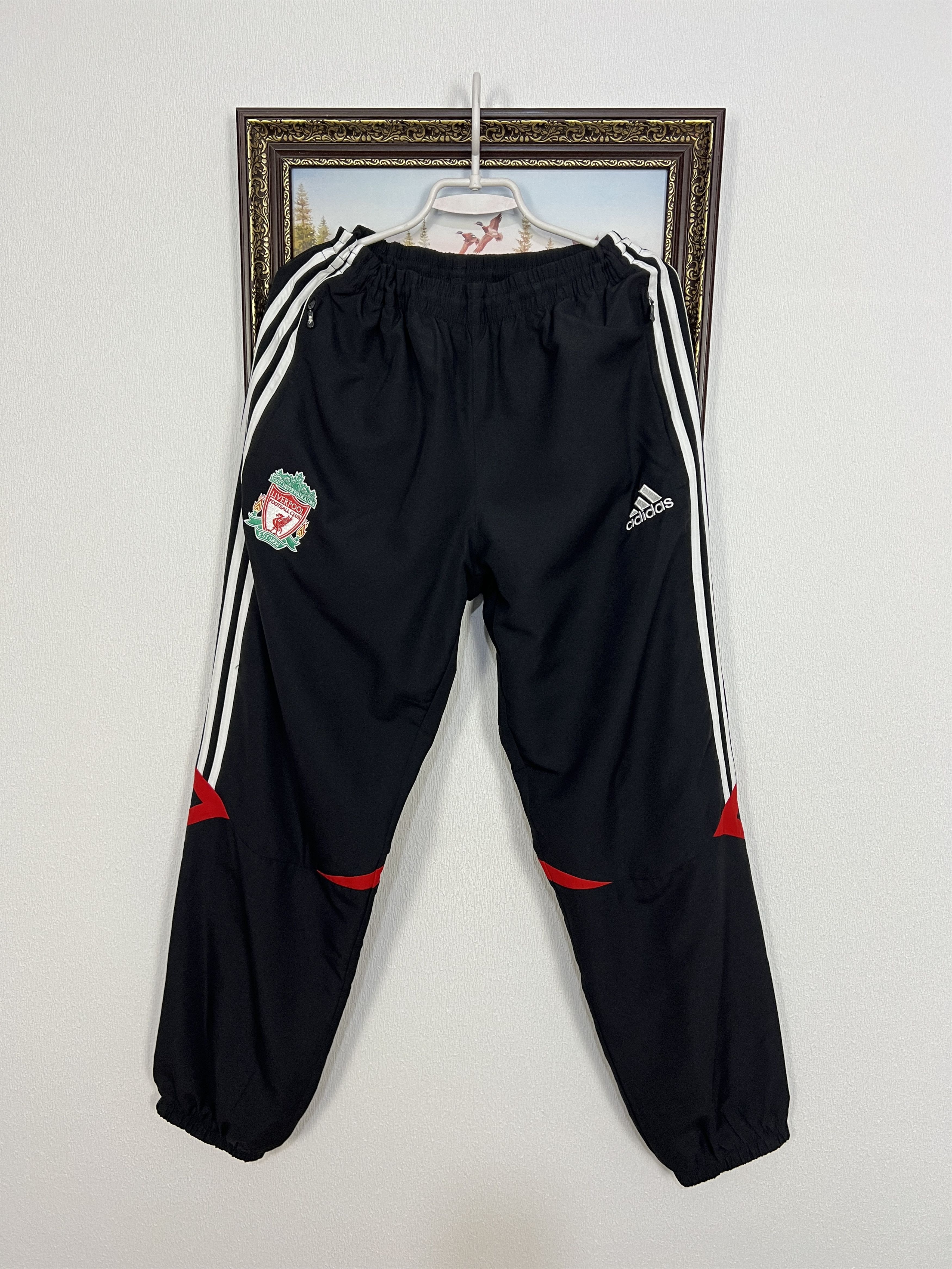 Adidas Vintage Liverpool Football Set Soccer Suit Jacket Pants Rare Size US L / EU 52-54 / 3 - 8 Thumbnail