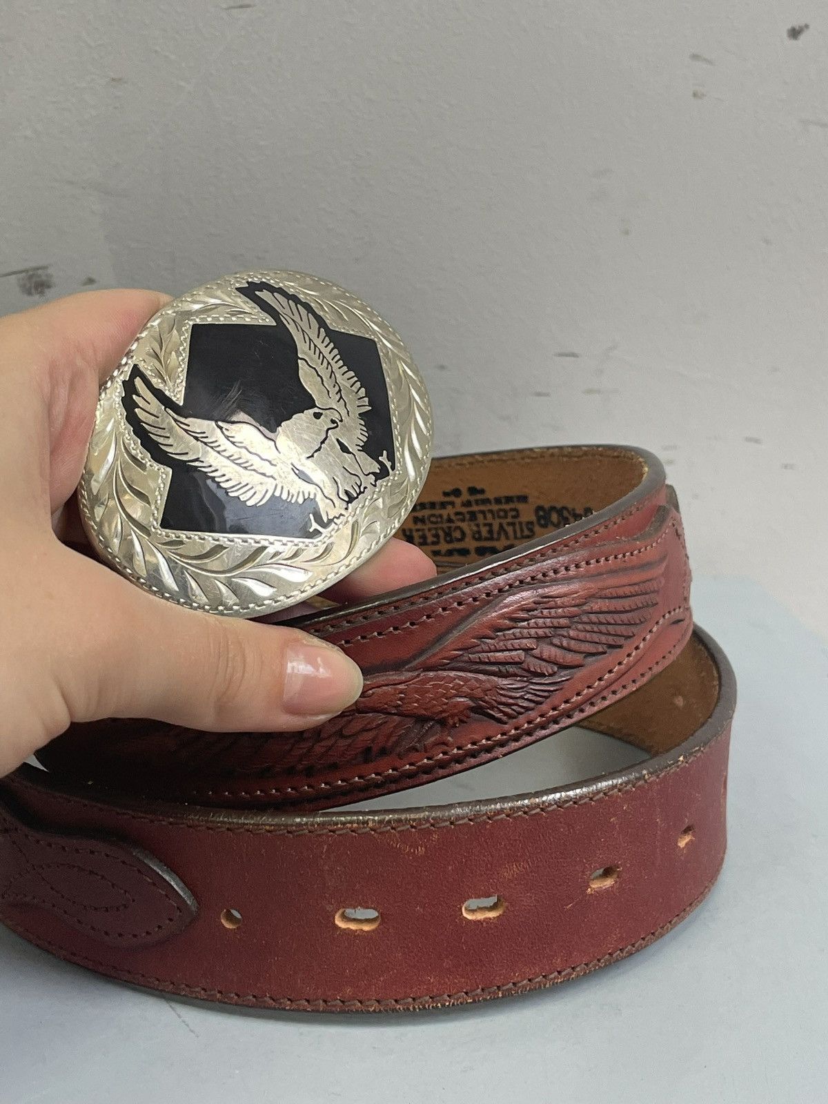 Rare western 90s retro hype Margiela style belt