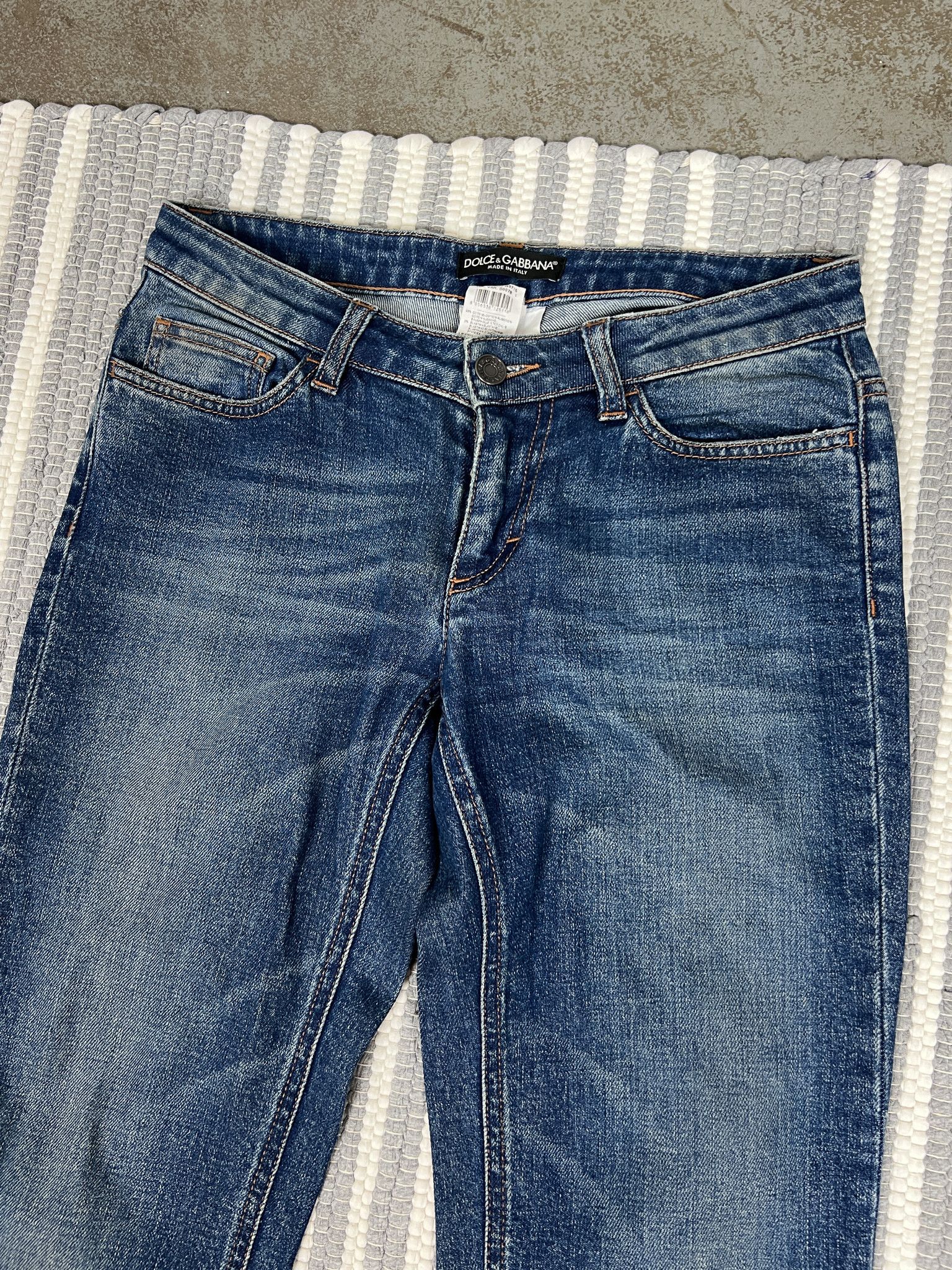 Dolce & Gabbana Vintage Dolce & Gabbana D&G Blue Denim Jeans Pants Size 27" / US 4 / IT 40 - 3 Thumbnail