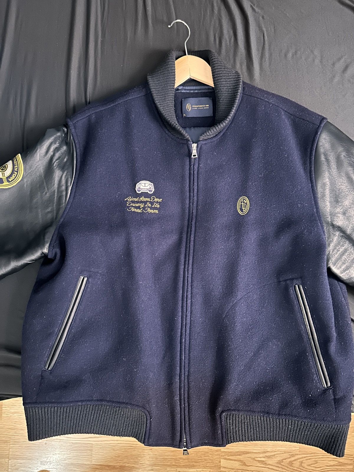 Aime Leon Dore x Porsche 356 Team Jacket Navy