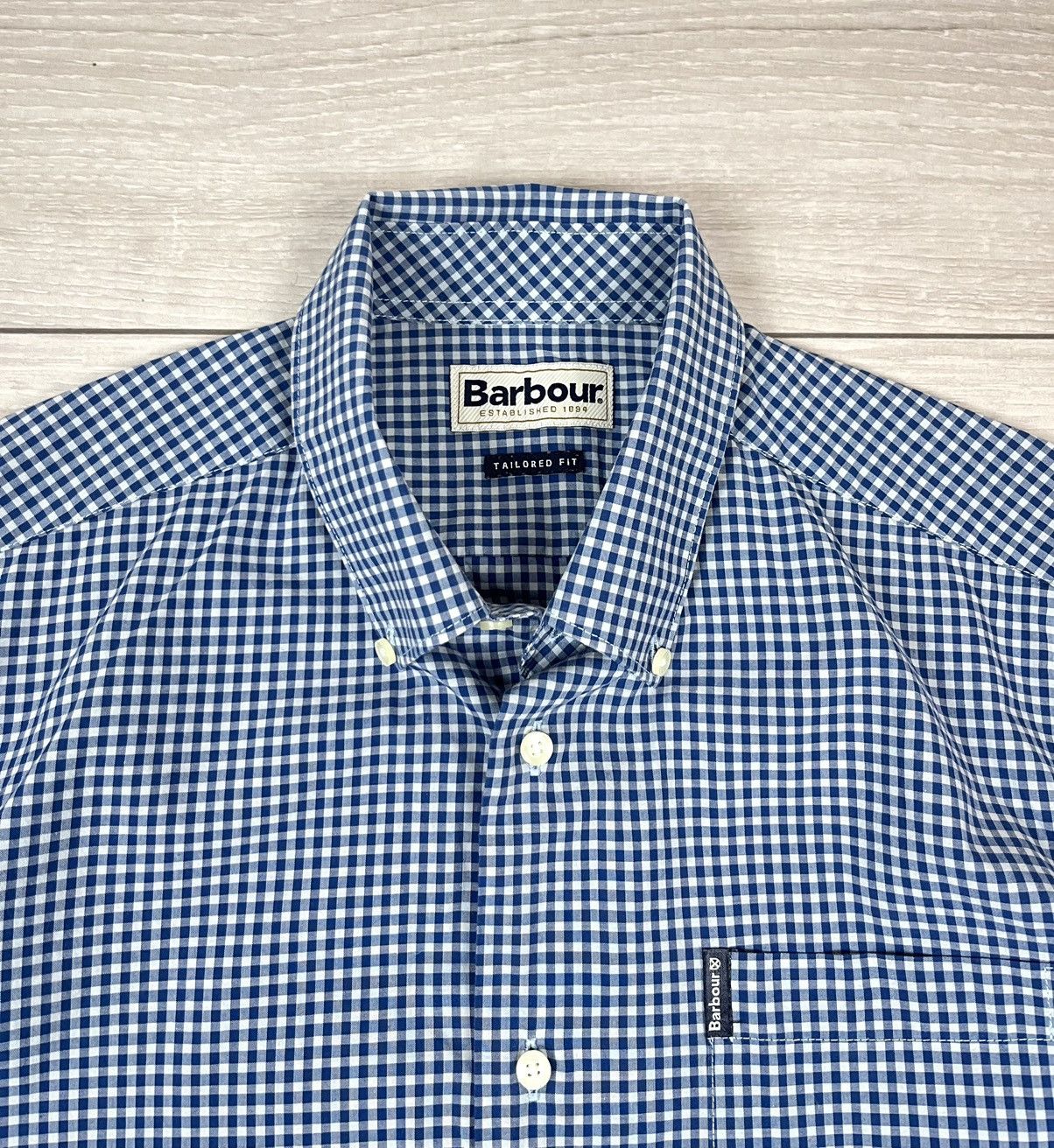 Barbour Barbour Gingham 2 Tailored Flannel Checkered Shirt Size US M / EU 48-50 / 2 - 7 Thumbnail