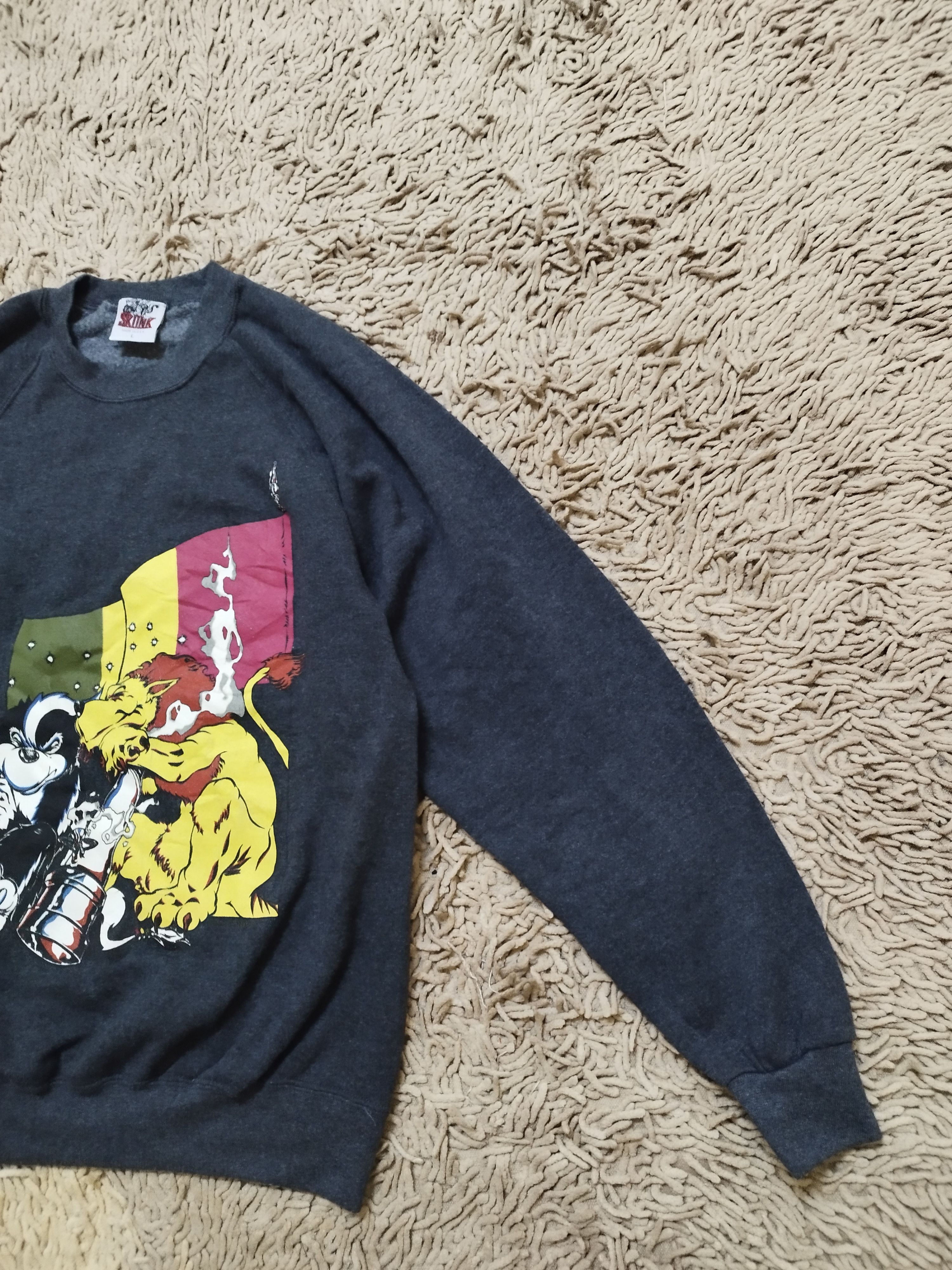 Skagen Vintage skunk skateboard sweatshirt Size US L / EU 52-54 / 3 - 3 Thumbnail