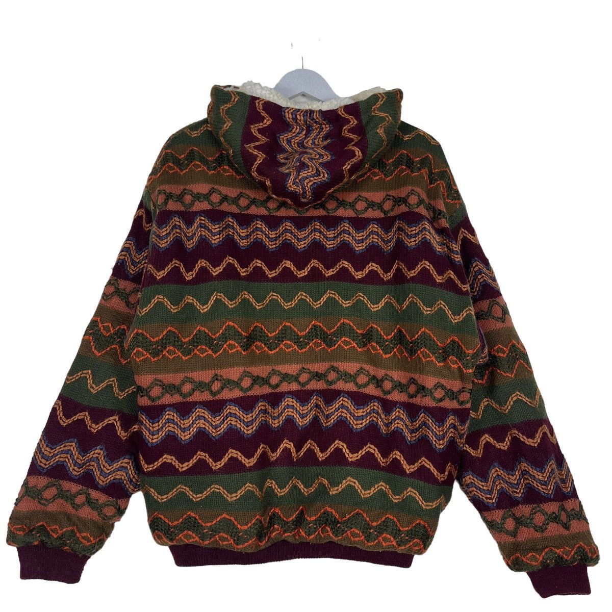 Japanese Brand 🔥 VINTAGE YOUNGSTERS HOODIES SHEARLING BOMBER JACKET Size US M / EU 48-50 / 2 - 7 Thumbnail