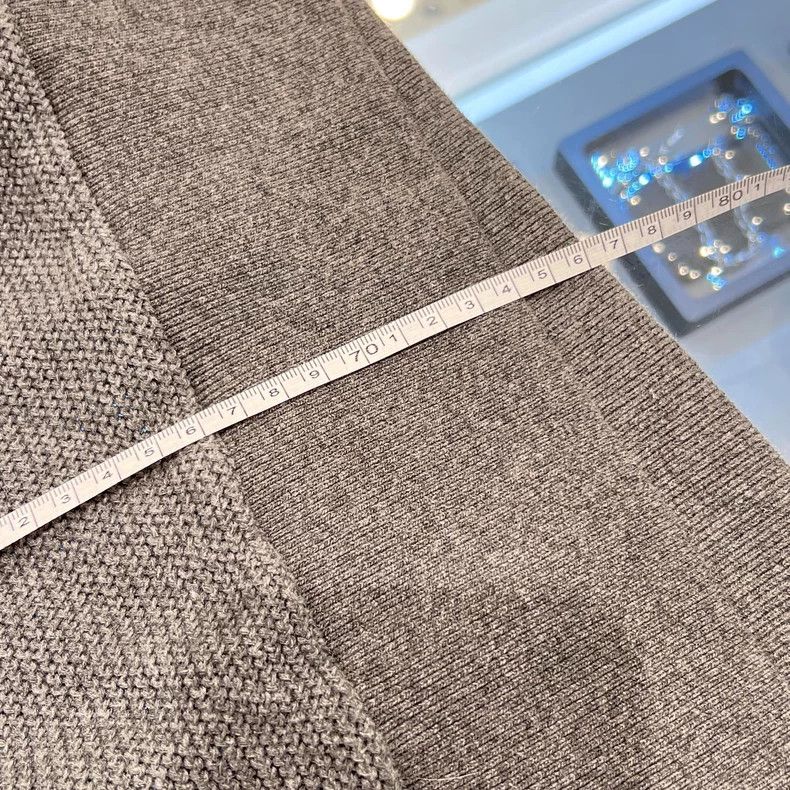 Thom Browne Thom Browne Gray striped knit sweater Size US XL / EU 56 / 4 - 6 Thumbnail