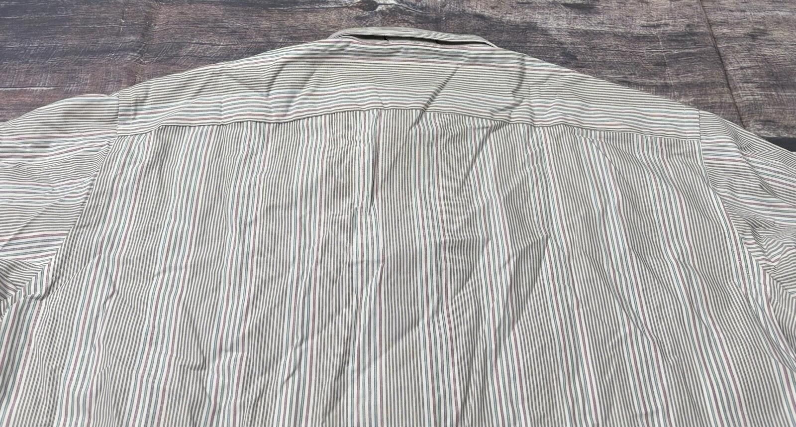 Christian Dior Monsieur Christian Dior Monsieur Shirt Men 16.5 34/45 Striped VTG USA Size US XL / EU 56 / 4 - 6 Thumbnail