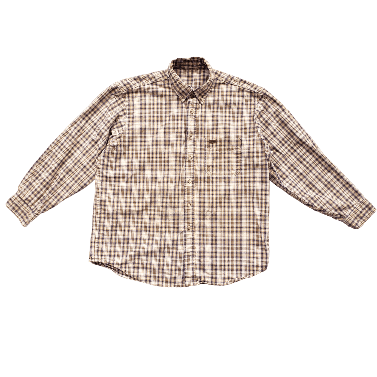 Carhartt Carhartt Work Shirt Heavyweight Rugged Distressed Size US L / EU 52-54 / 3 - 1 Thumbnail