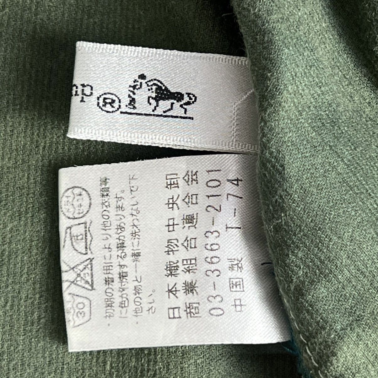 Longchamp 90s Vintage Longchamp Corduroy Zipper Shirt Size M / US 6-8 / IT 42-44 - 8 Thumbnail