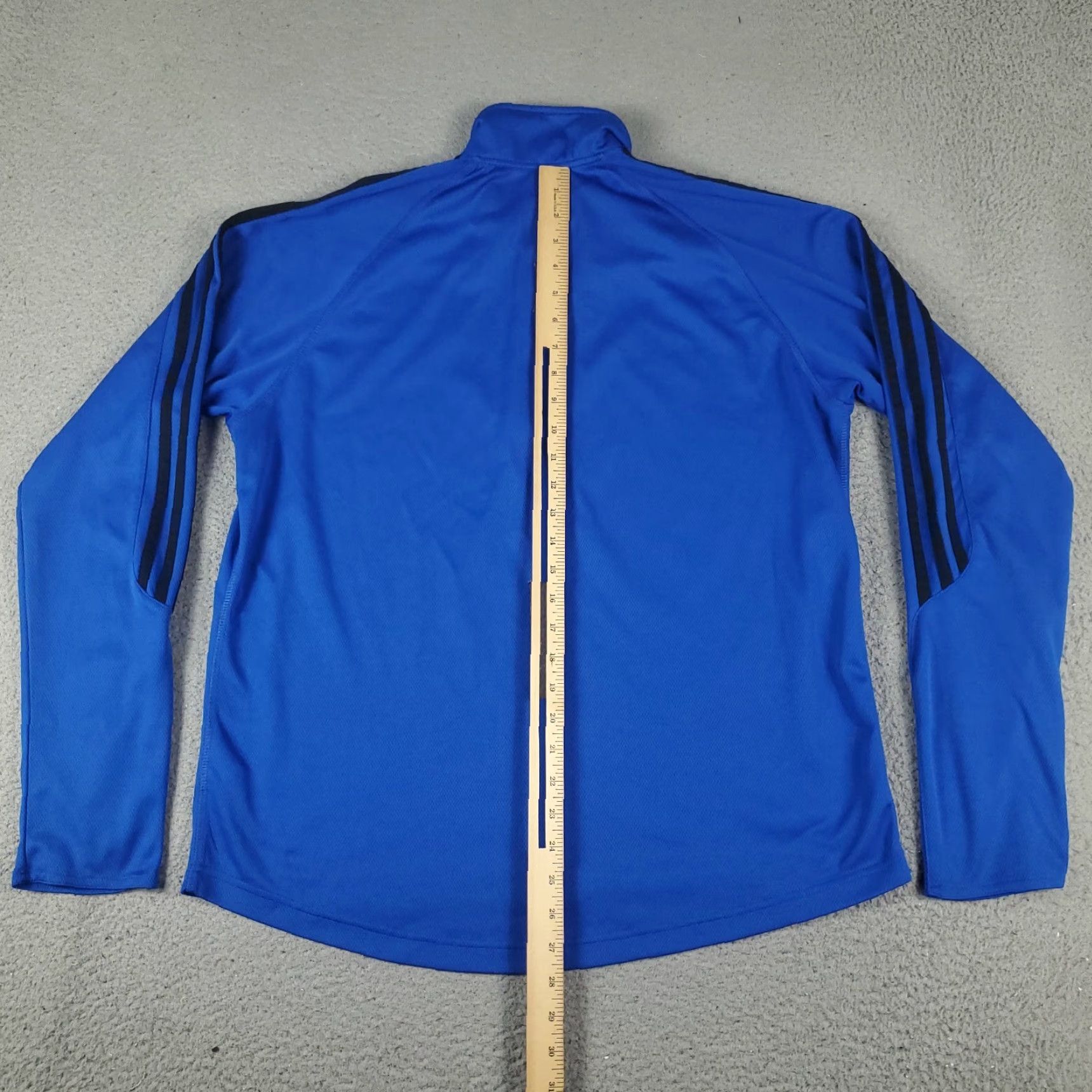 Adidas Adidas T Shirt Mens Size Medium Blue 1/4 Zip Active Pullover Long Sleeve Size US M / EU 48-50 / 2 - 6 Thumbnail