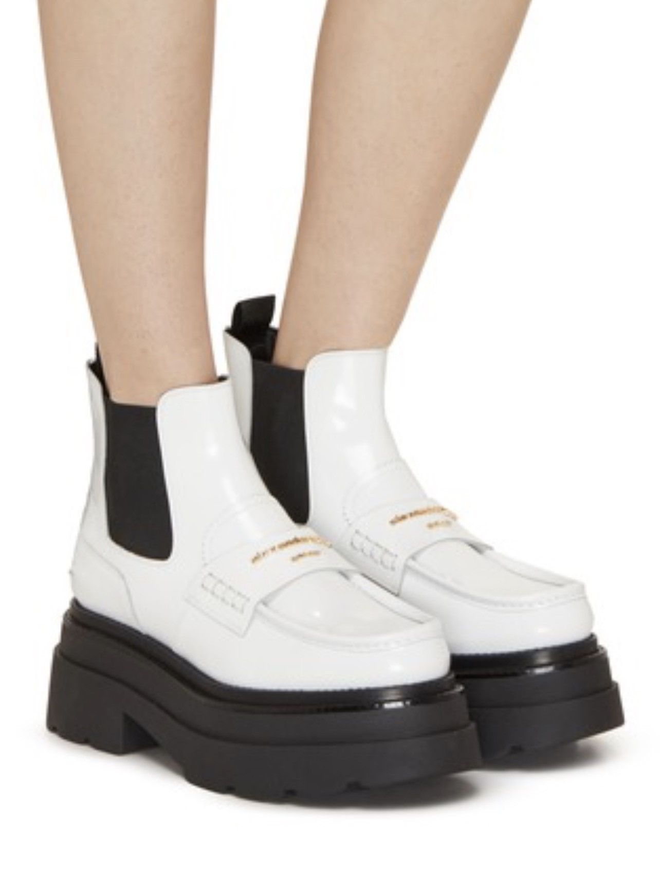Alexander Wang Alexander Wang Carter Leather Platform Ankle Boots size 41 Size US 11 / IT 41 - 2 Thumbnail
