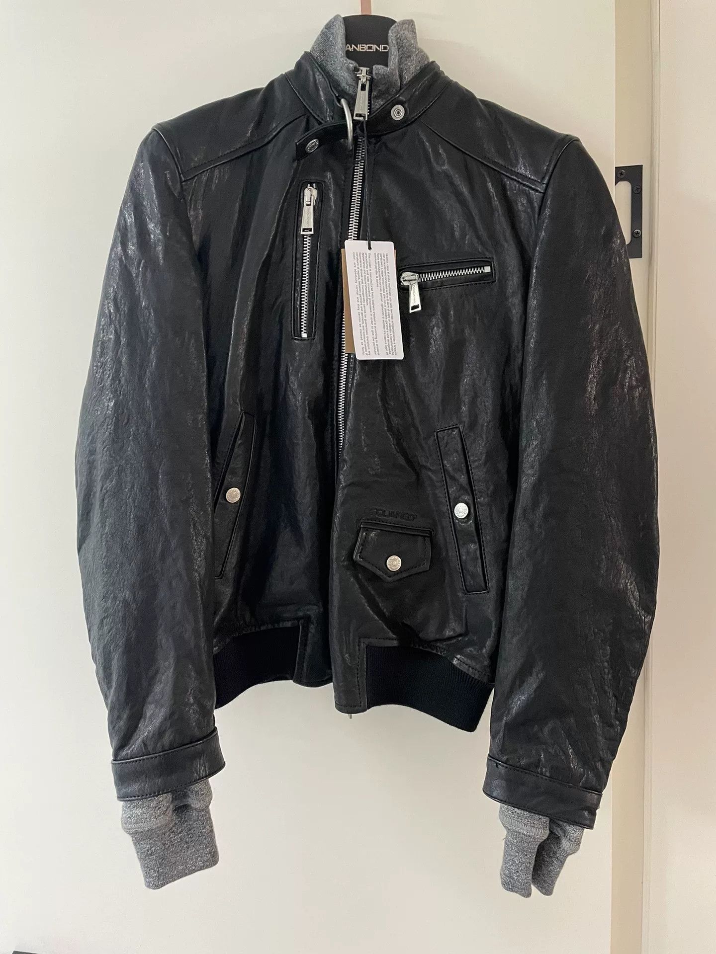 Dsquared2 Dsquared2 Leather Jacket Size US S / EU 44-46 / 1 - 1 Thumbnail