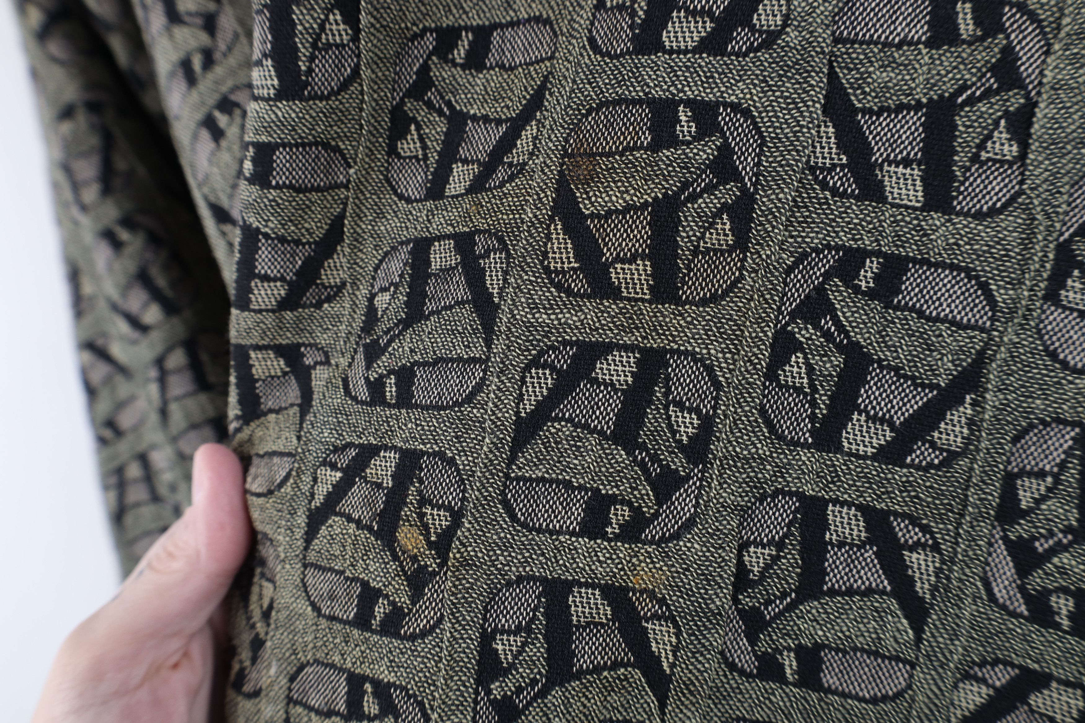 Vintage Vintage 90s Streetwear Geometric Lightweight Knit Sweater Size L / US 10 / IT 46 - 6 Thumbnail