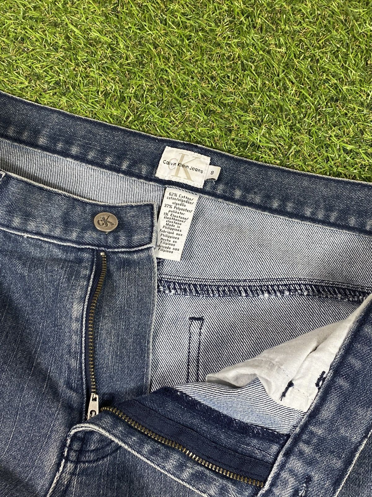 Calvin Klein × Vintage Vintage 90s Calvin Klein jeans streetwear style size 8 Size 30" / US 8 / IT 44 - 6 Thumbnail