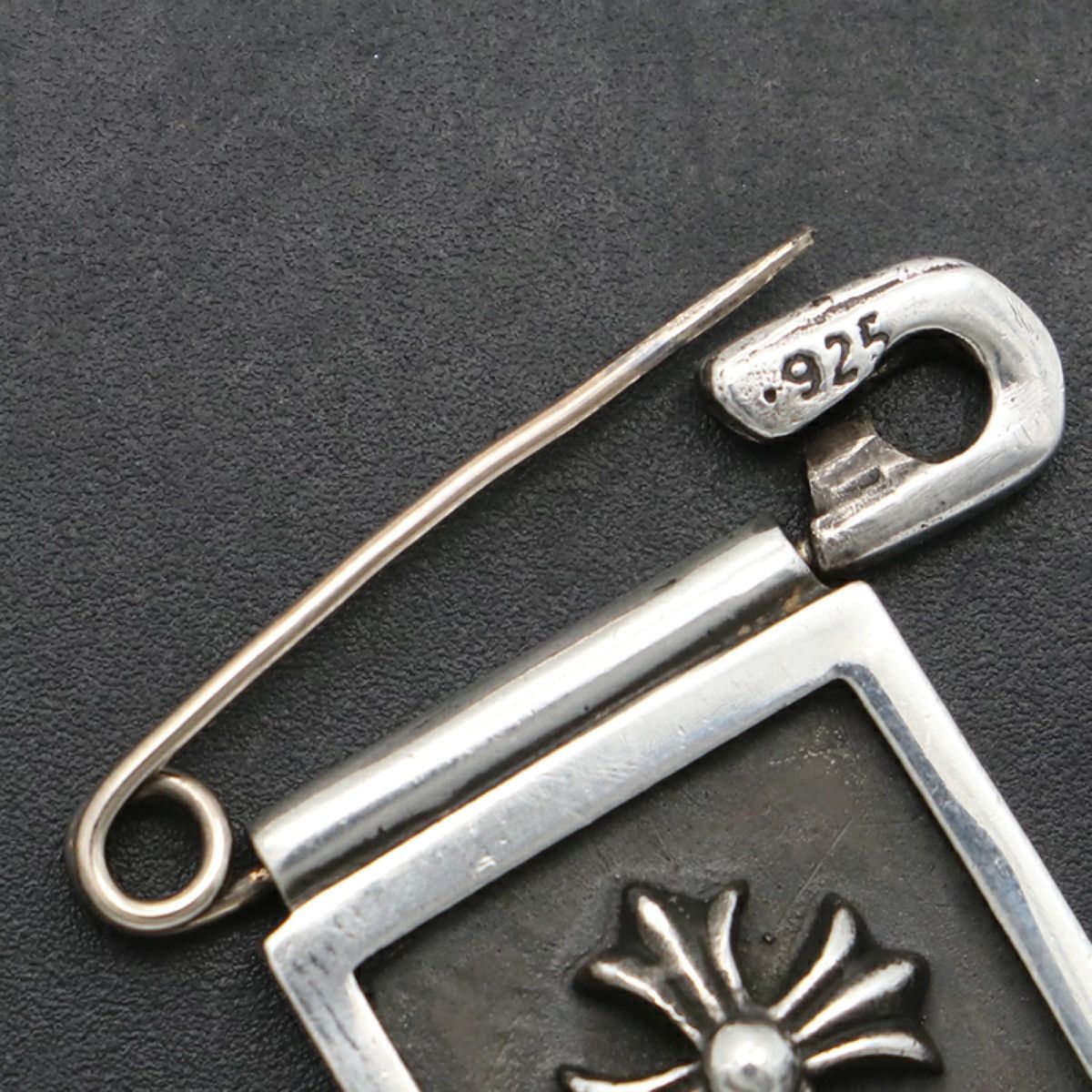 Chrome Hearts Chrome Hearts Safety pin Ch Plus Framed Pendant Necklace Size ONE SIZE - 9 Thumbnail