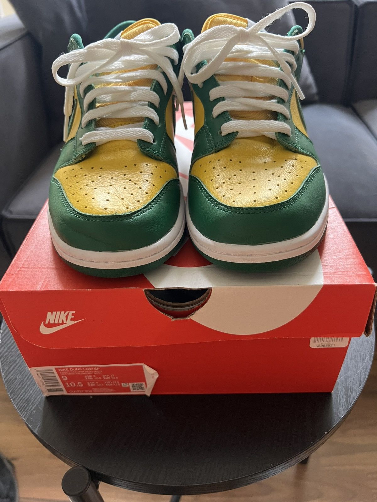 Nike Nike Dunk Low Brazil Sz. 9 Size US 9 / EU 42 - 2 Thumbnail