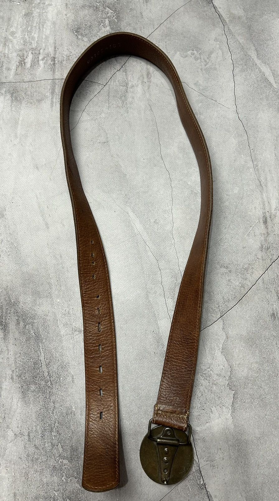 Avirex × Leather Avirex USA Leather belt Size 34 - 5 Thumbnail