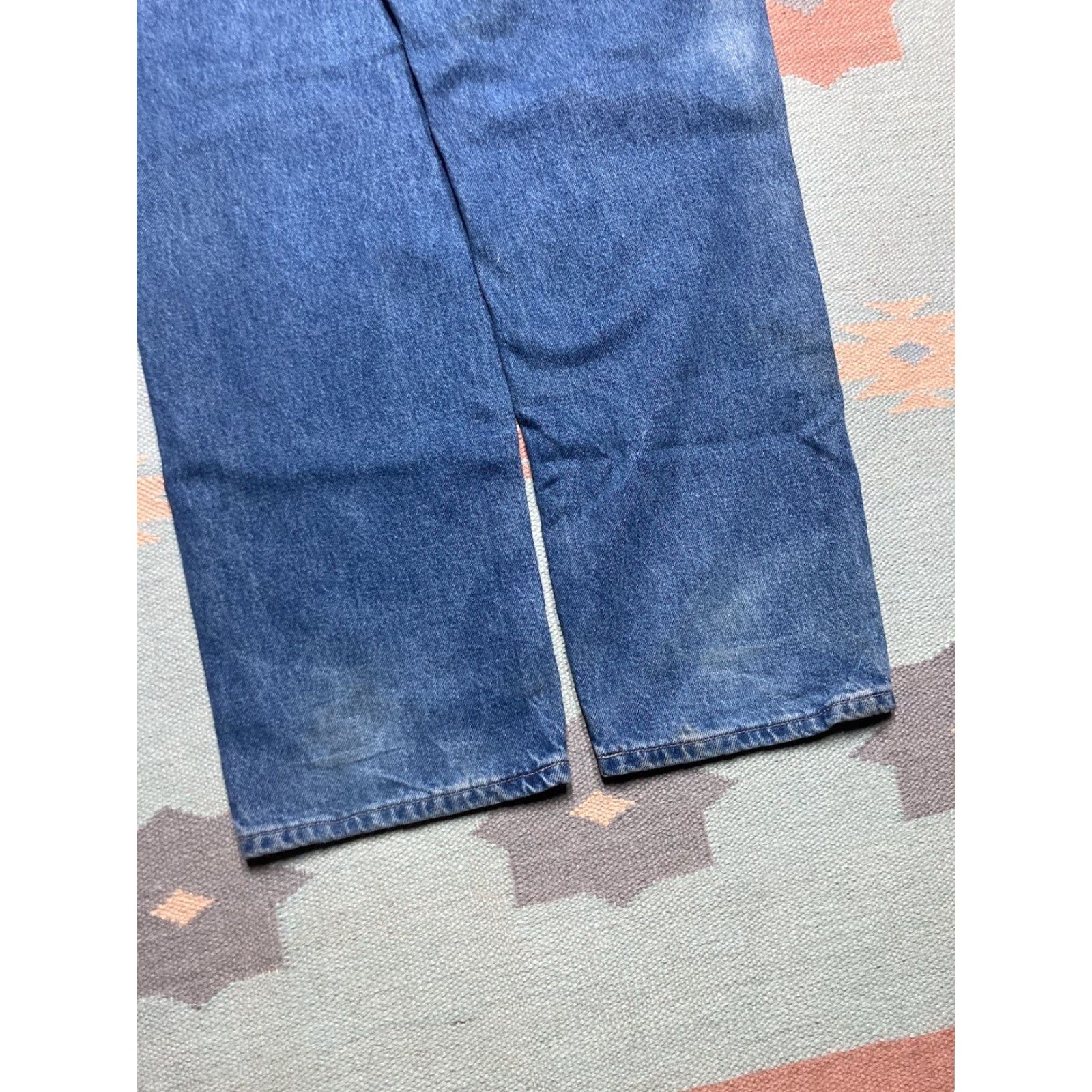 Dickies VINTAGE Dickies Jeans Men Baggy Straight 38 Regular Blue 38x32 Relaxed Workwear Y2K Skater Size US 38 / EU 54 - 2 Thumbnail