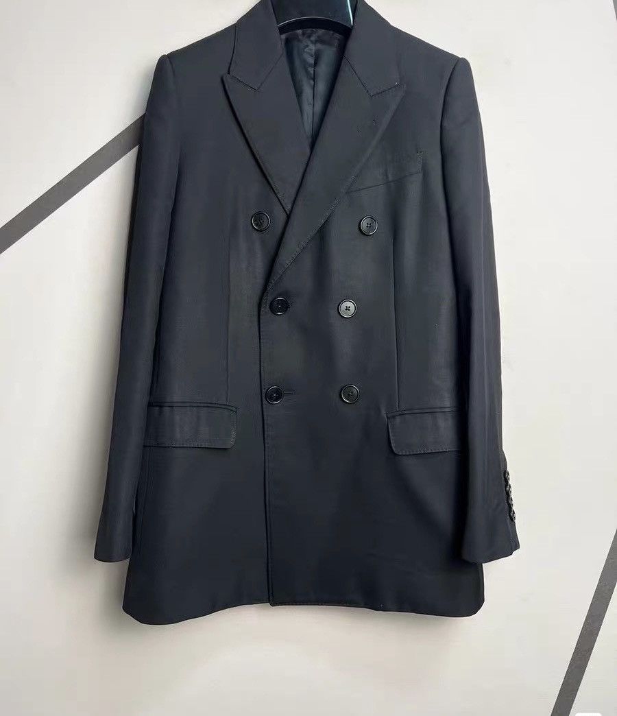 Celine Celine authentic black double-breasted wool suit Size XS / US 0-2 / IT 36-38 - 1 Thumbnail