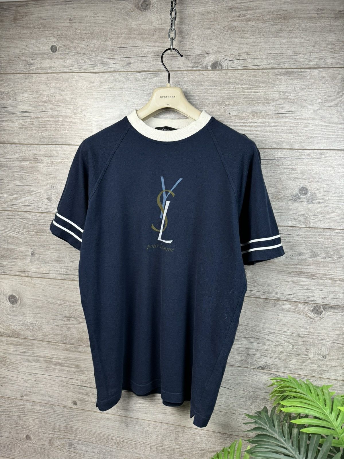 Yves Saint Laurent YSL Tee Yves Saint Laurent T-shirt Rare Vintage size M Size US M / EU 48-50 / 2 - 2 Thumbnail
